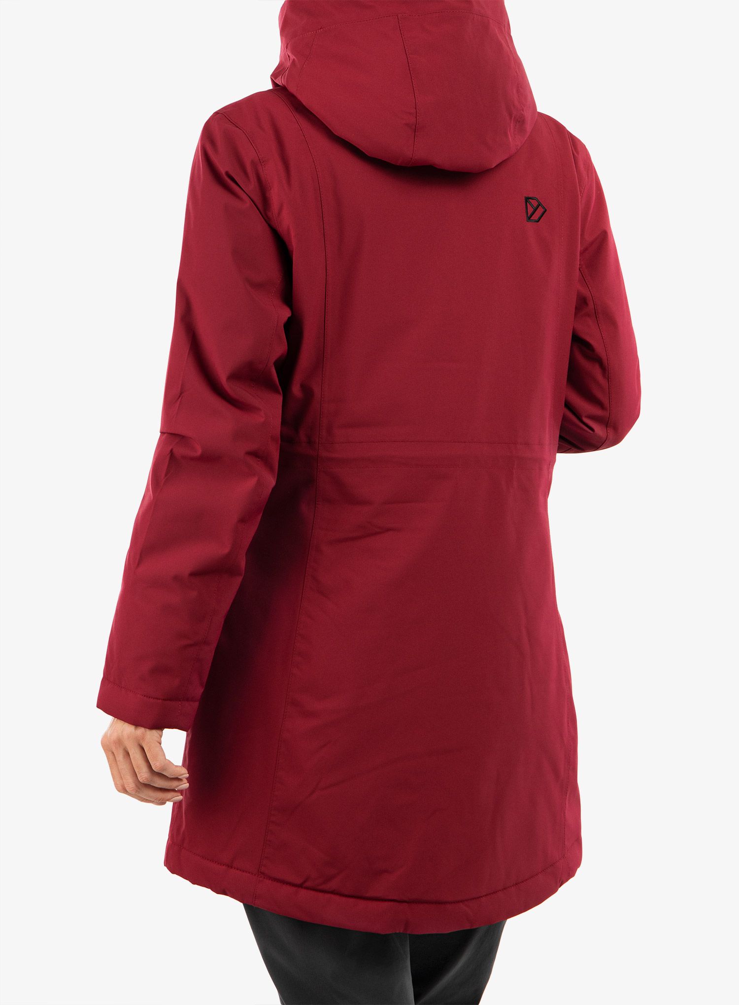 Dámský kabát Didriksons Cajsa Parka 4 - ruby red