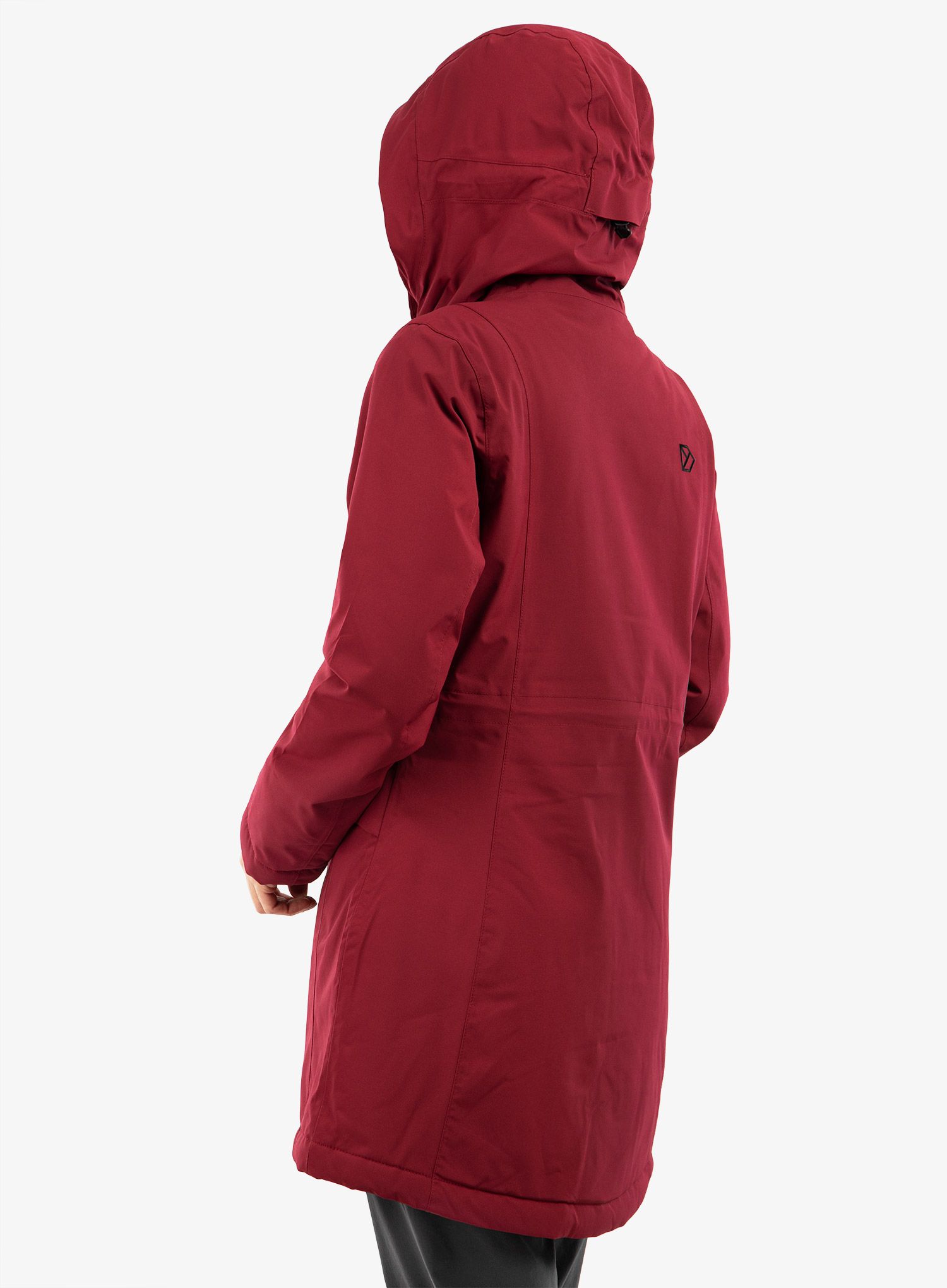 Dámský kabát Didriksons Cajsa Parka 4 - ruby red
