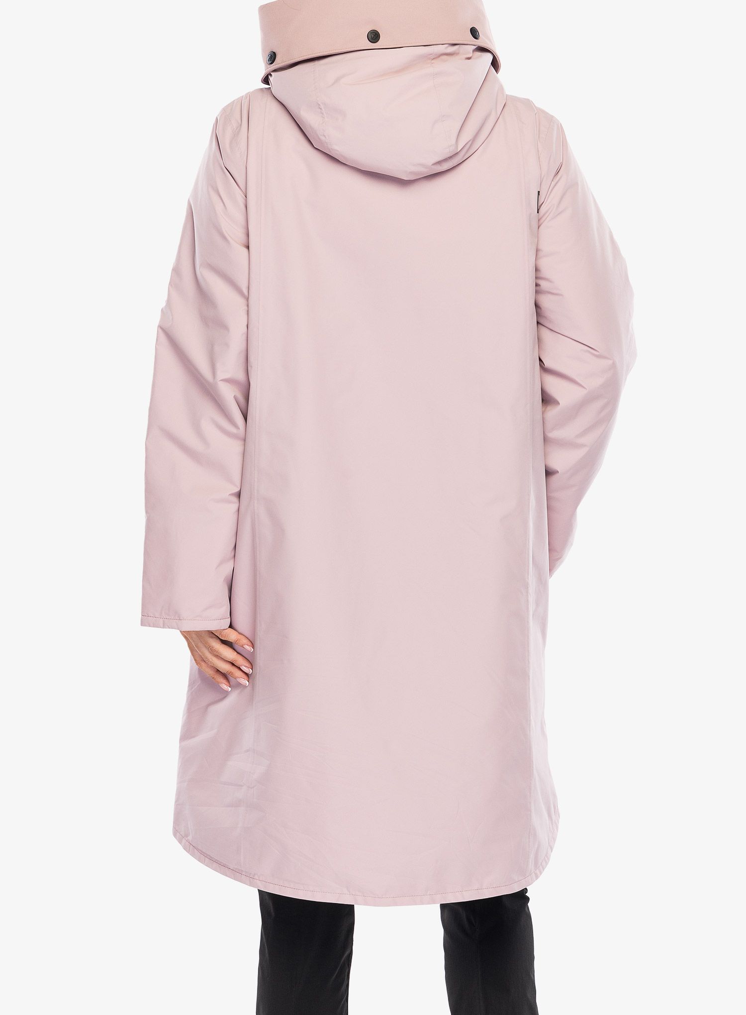 Dámský kabát Didriksons Elissa Parka - oyster lilac