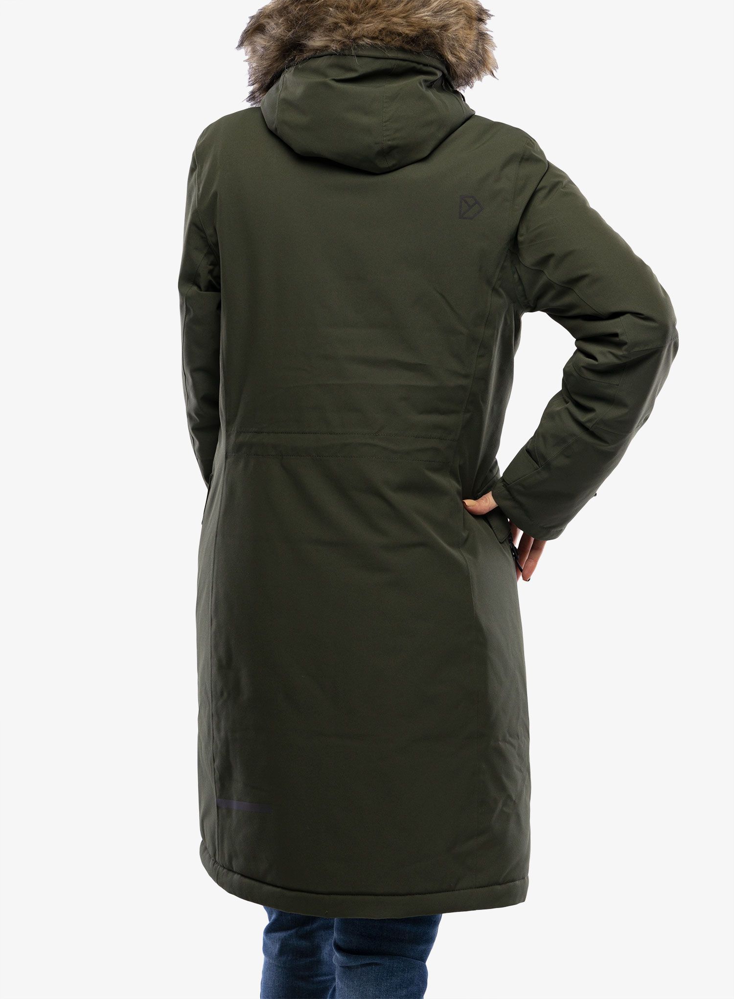 Dámská zimní parka Didriksons Erika Parka 3 - deep green