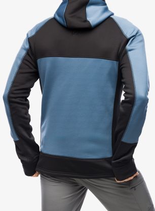 Fleecová mikina Didriksons Eros Jacket - true blue