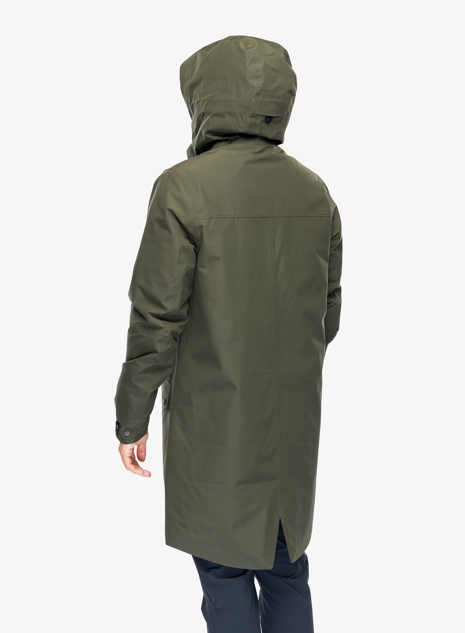 Kabát Didriksons Falke Parka - deep green