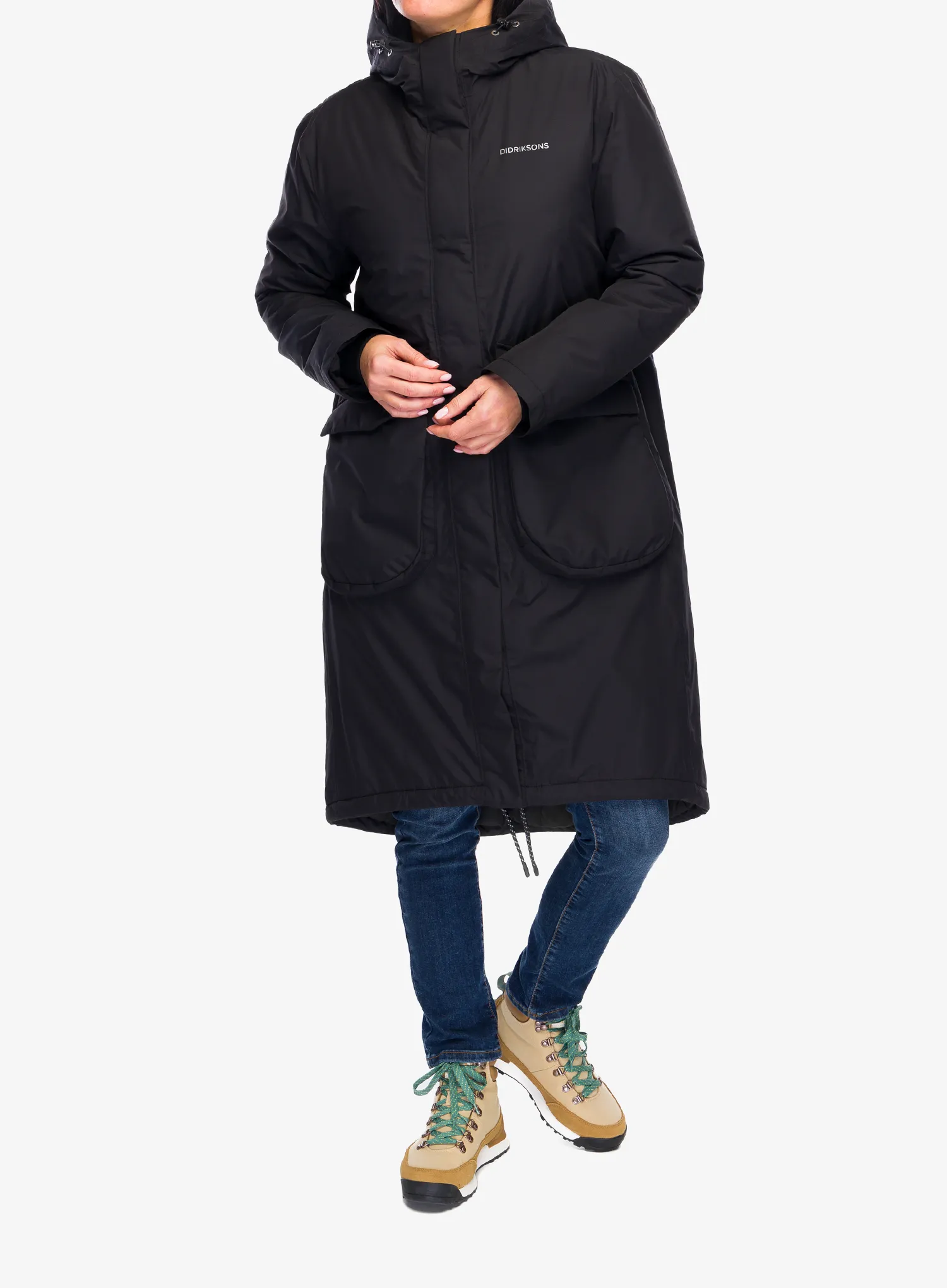 Dámský kabát Didriksons Fara Parka - black