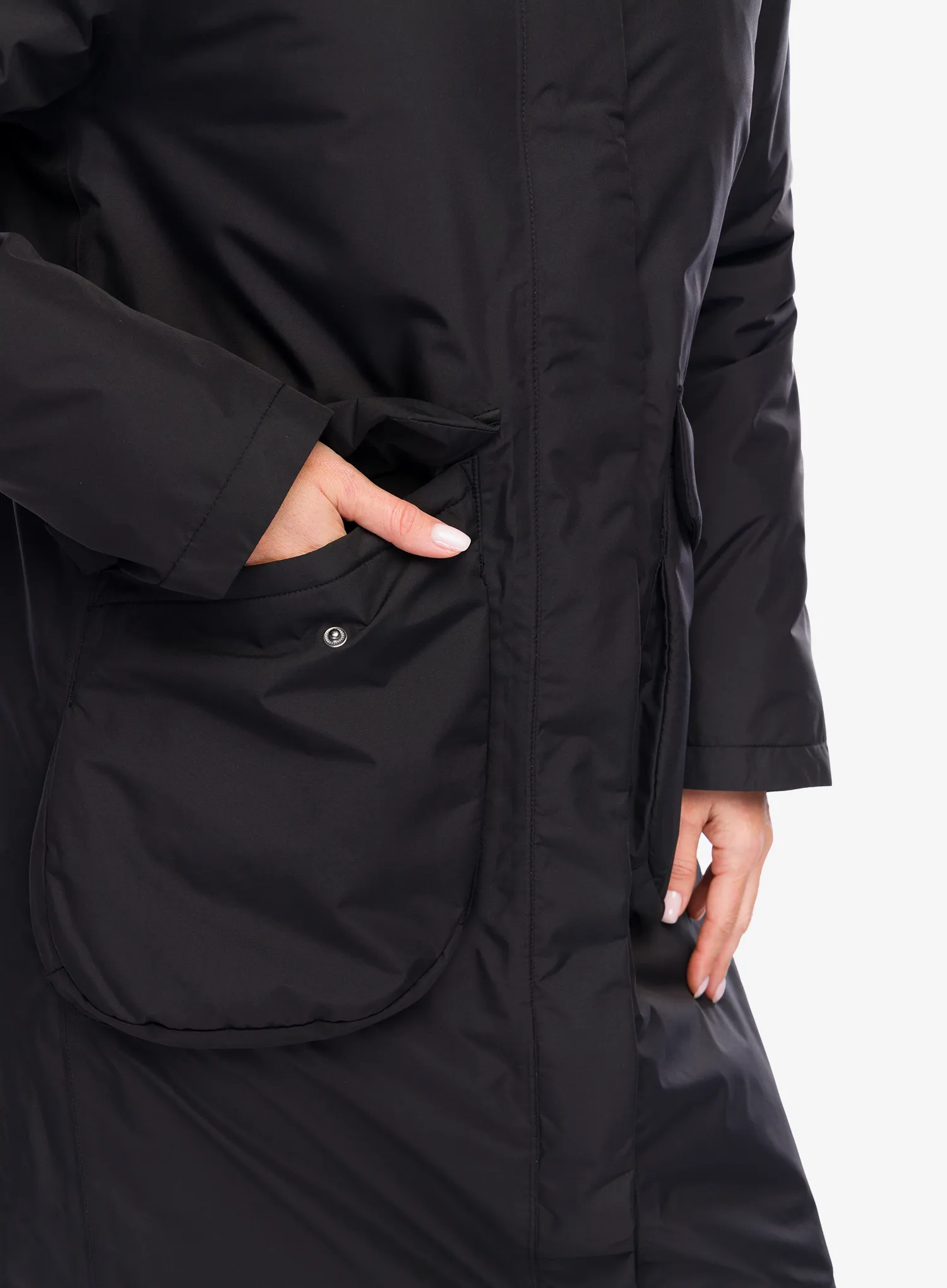 Dámský kabát Didriksons Fara Parka - black