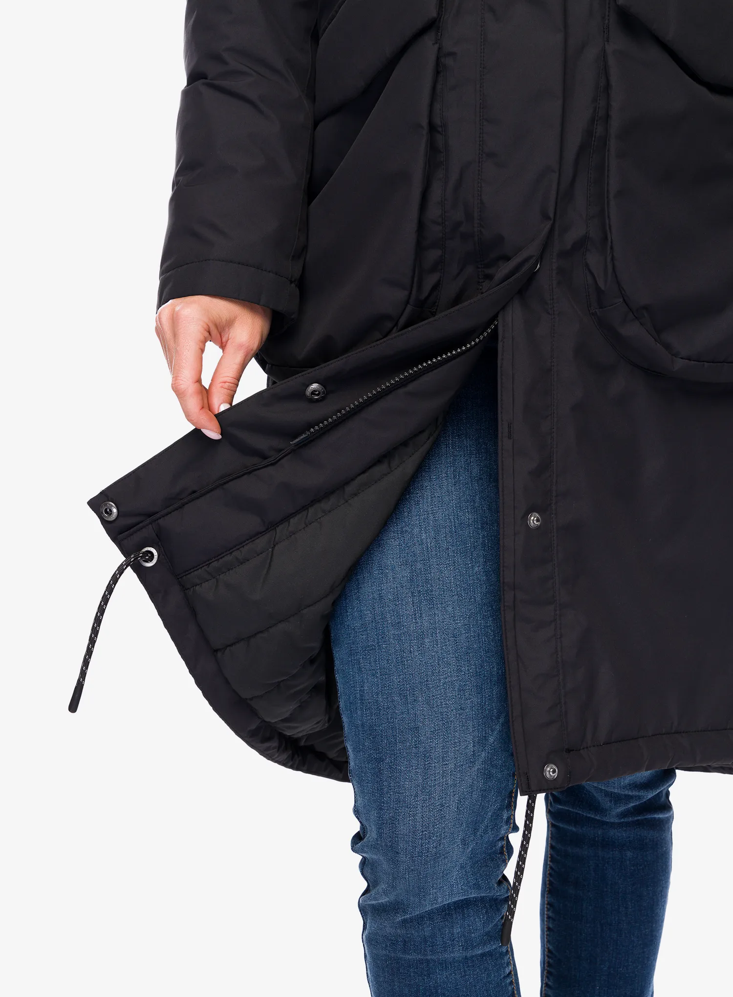 Dámský kabát Didriksons Fara Parka - black