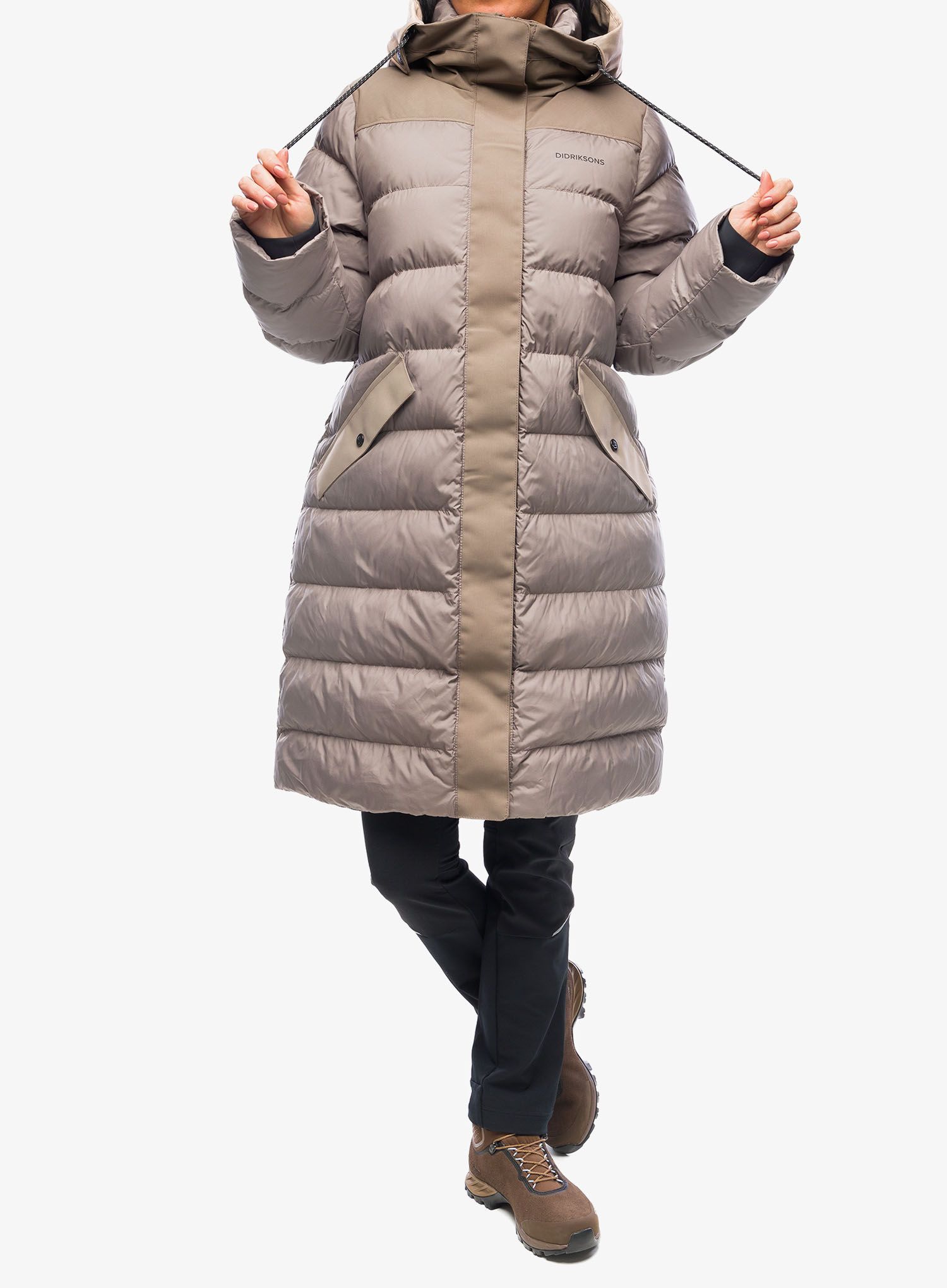 Dámská zimní parka Didriksons Fay Parka - bark