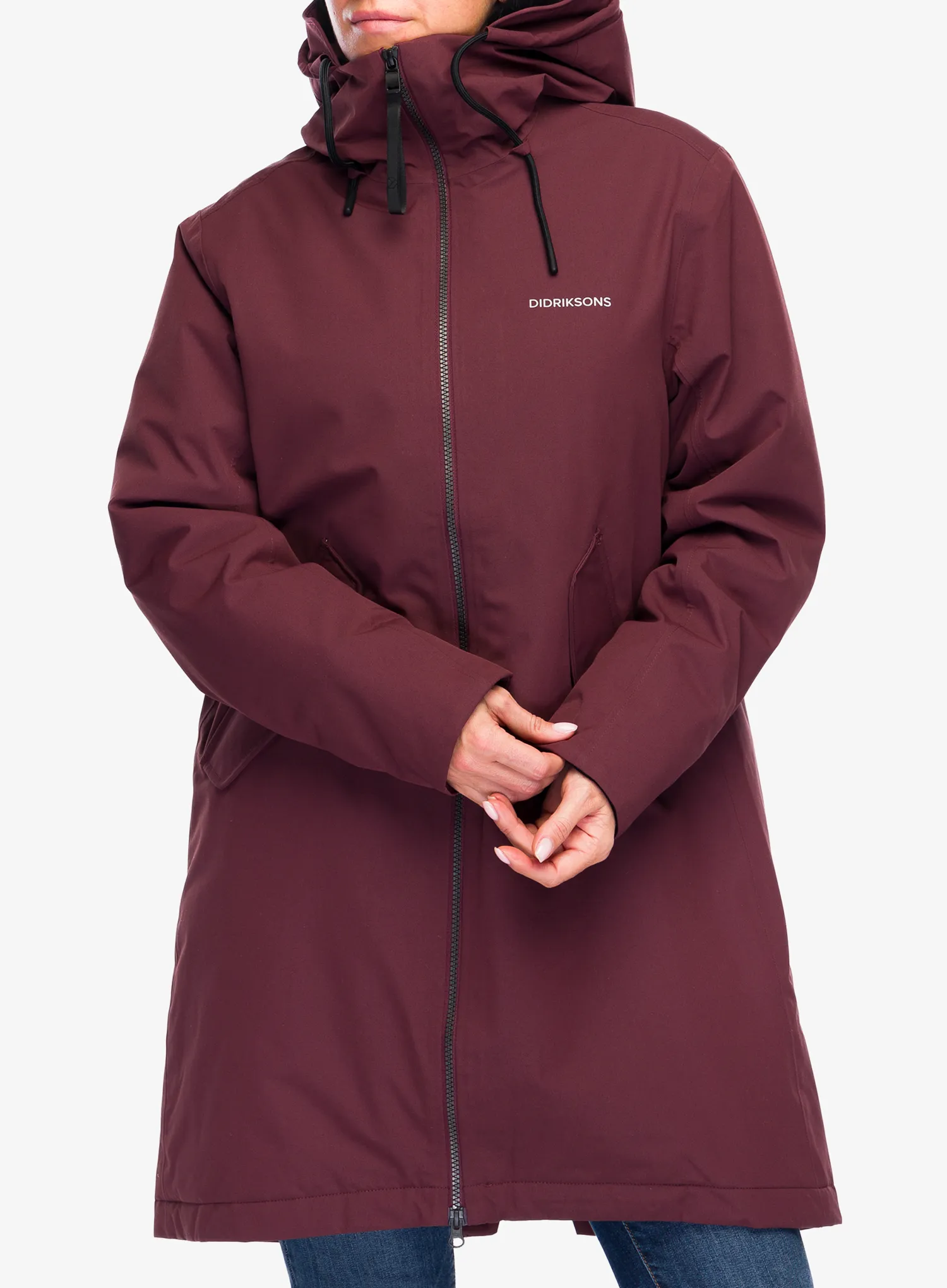 Dámský kabát Didriksons Fia Parka - old rust