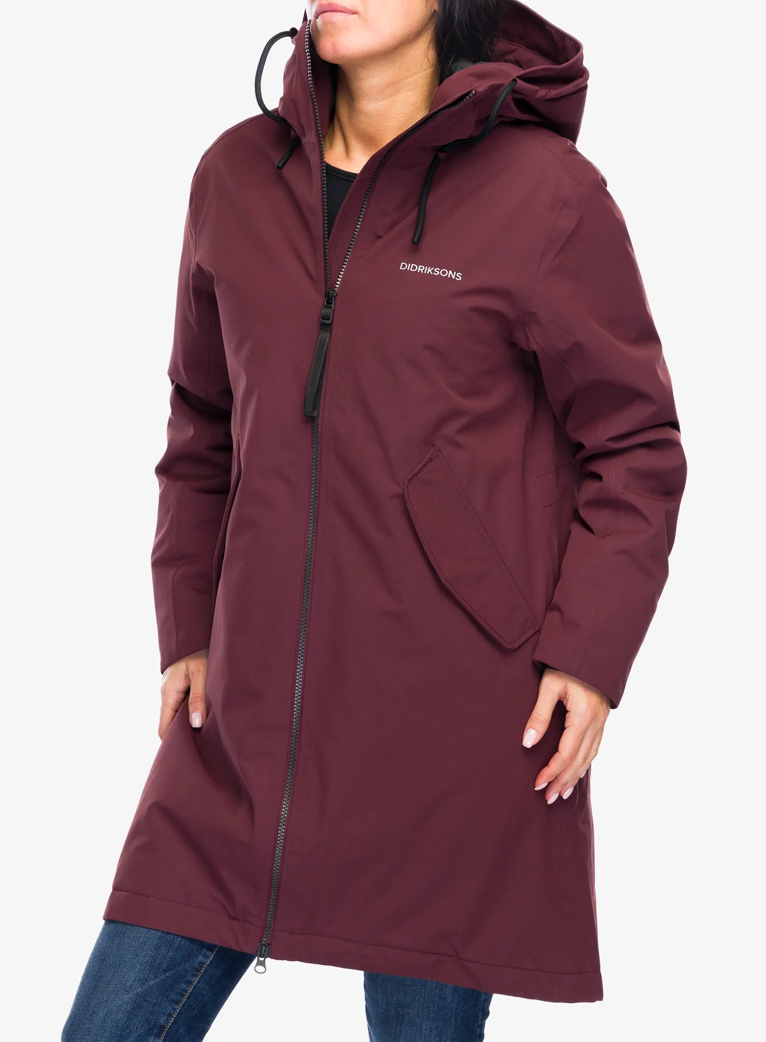 Dámský kabát Didriksons Fia Parka - old rust
