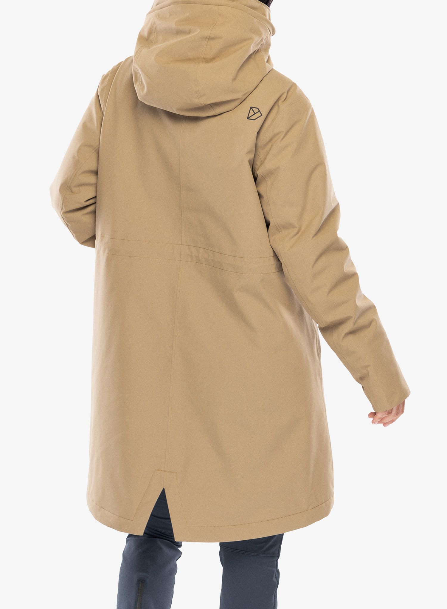 Dámský kabát Didriksons Fia Parka - wood