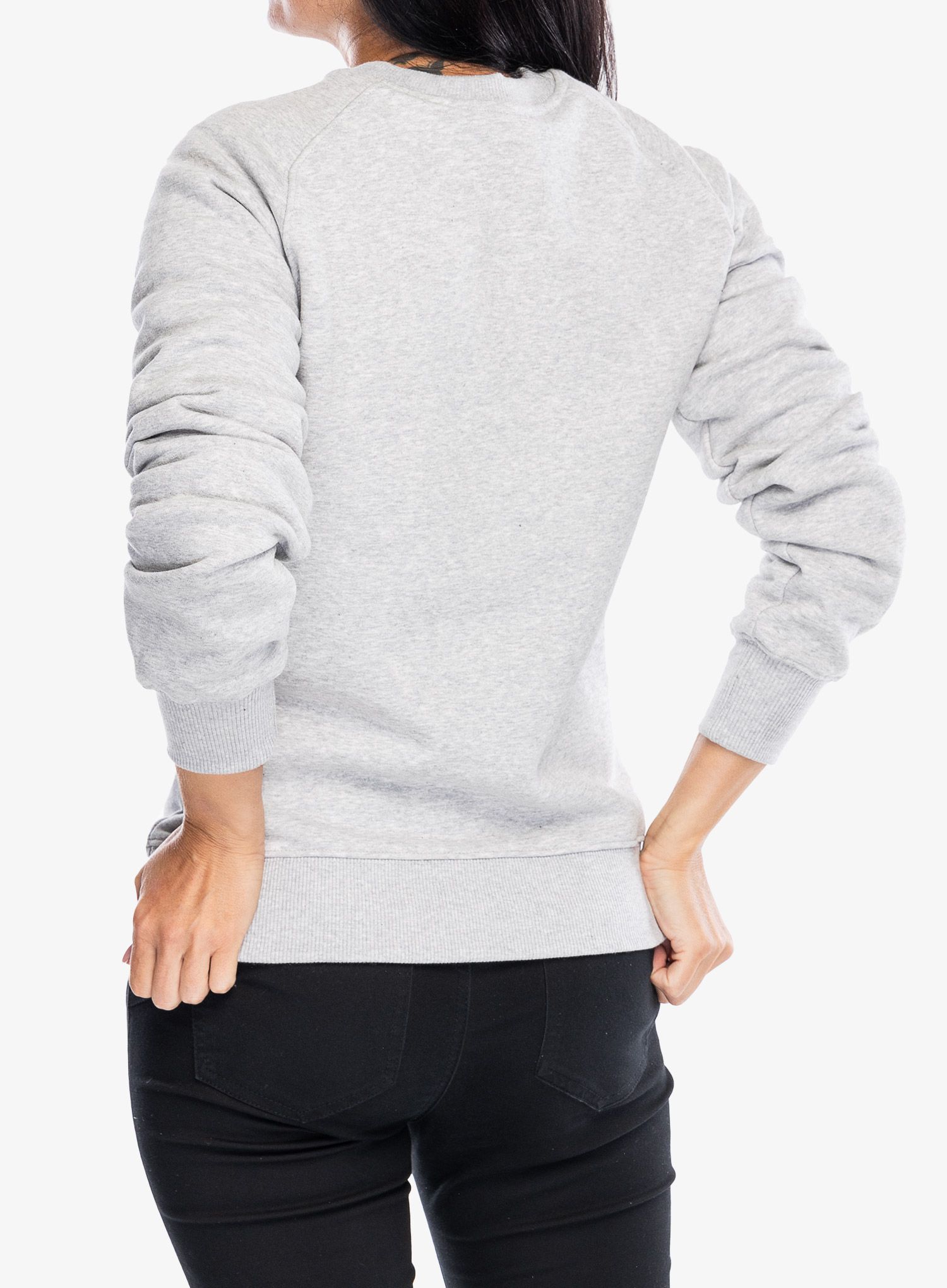 Dámská mikina Didriksons Fyn Sweater - aluminum melange