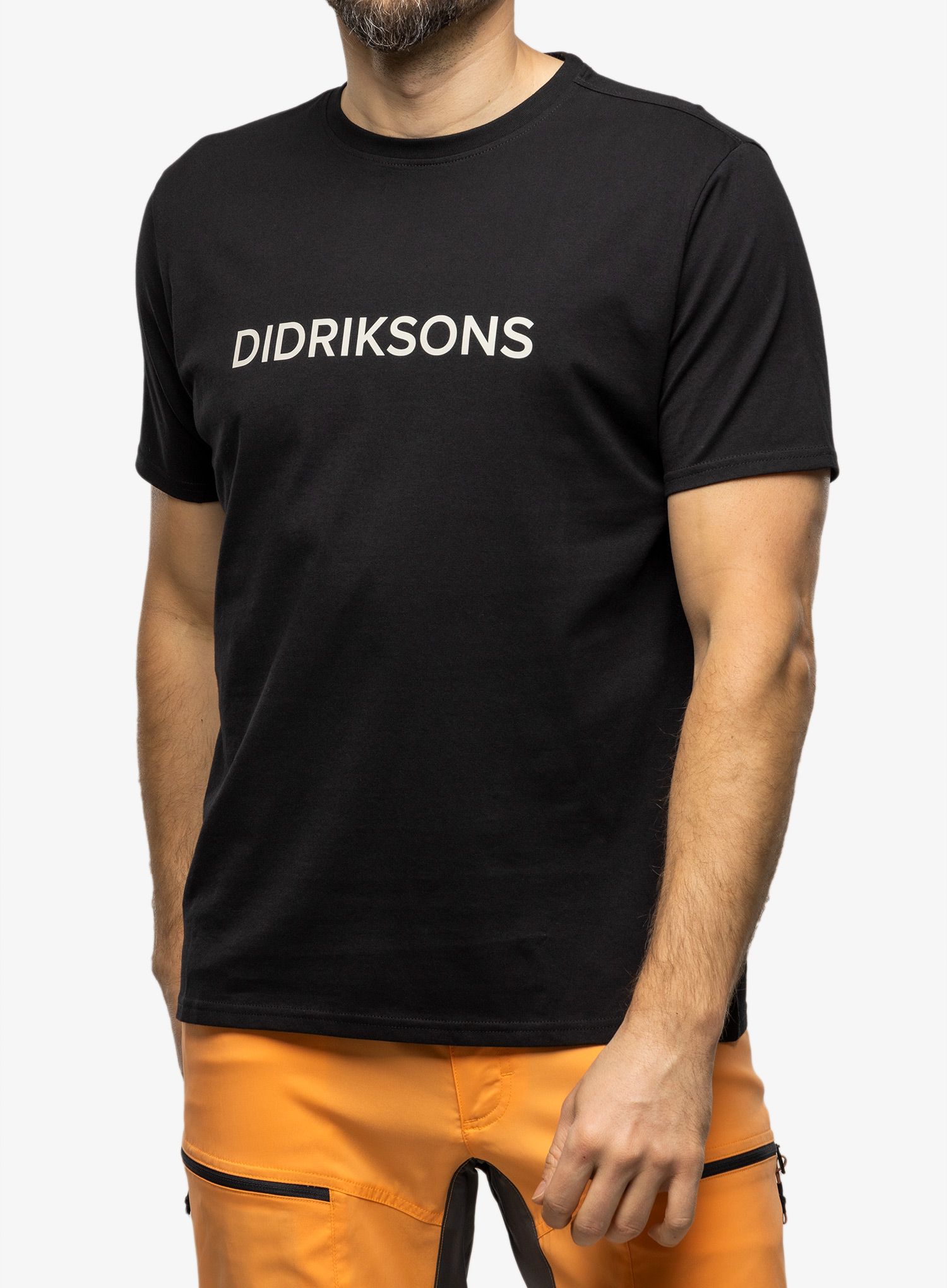 Bavlněné tričko Didriksons Harald T-Shirt Didriksons - black
