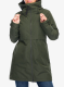 Dámský kabát Didriksons Helle Parka 5 - deep green