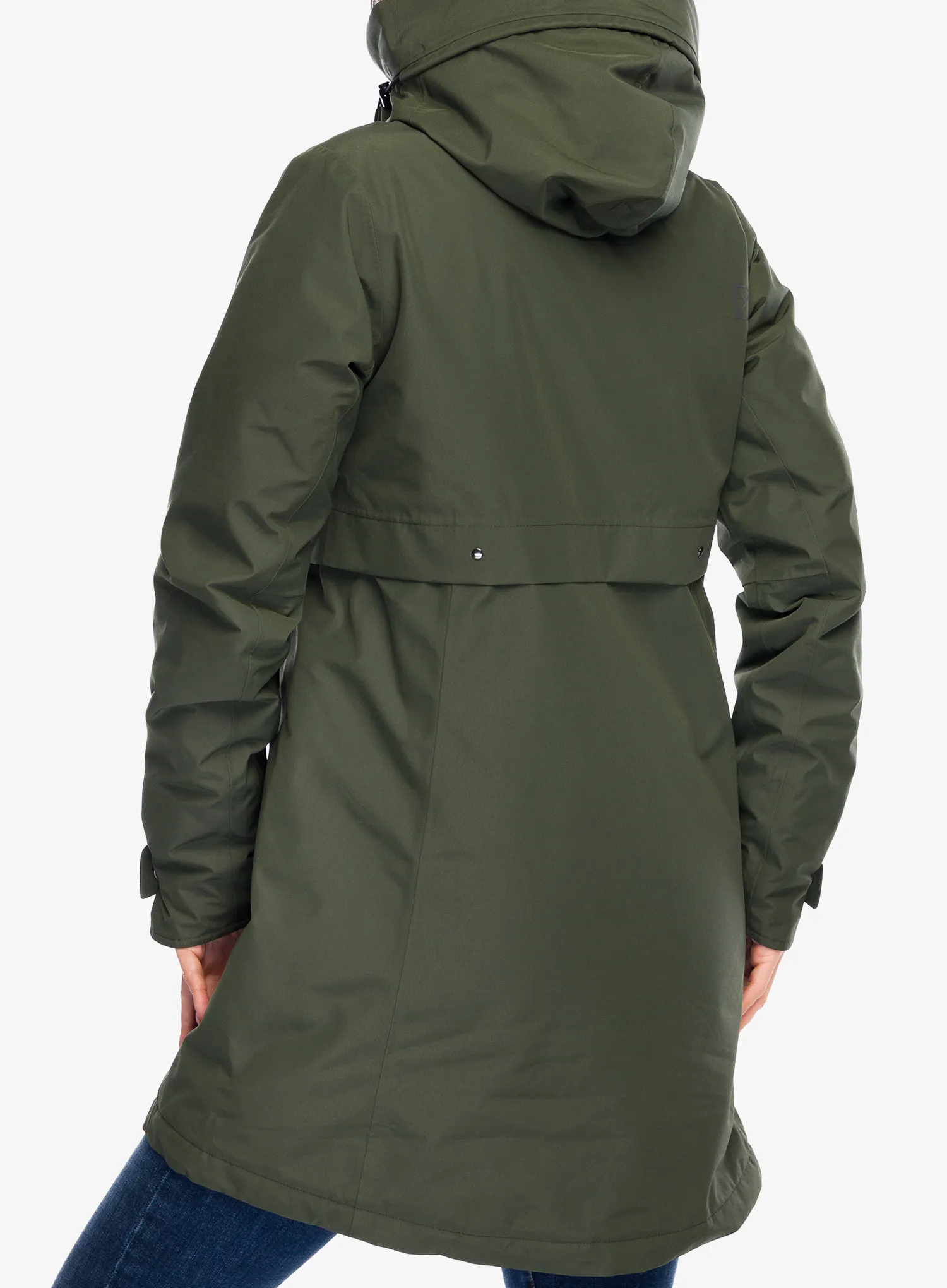 Dámský kabát Didriksons Helle Parka 5 - deep green