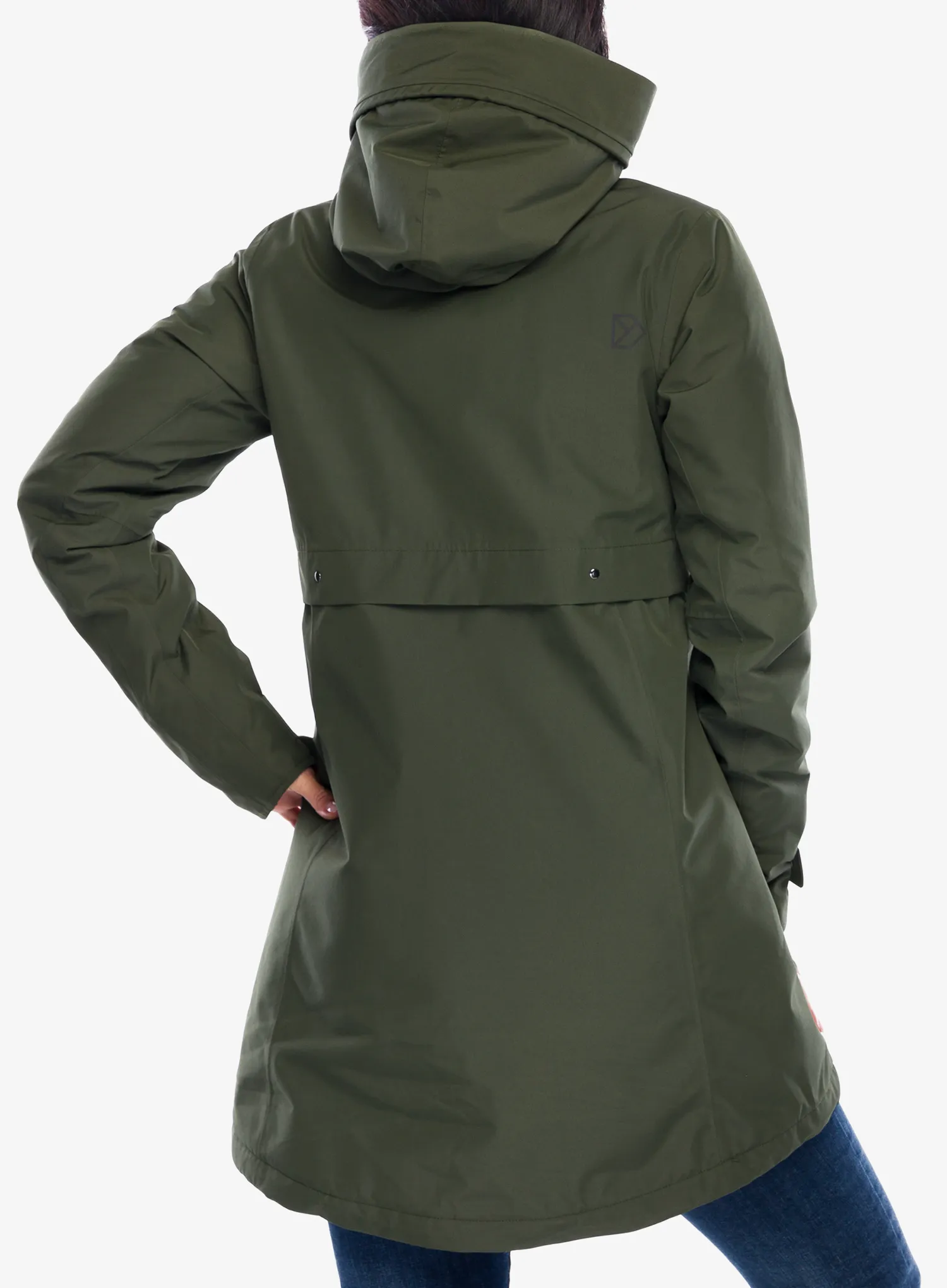 Dámský kabát Didriksons Helle Parka 5 - deep green