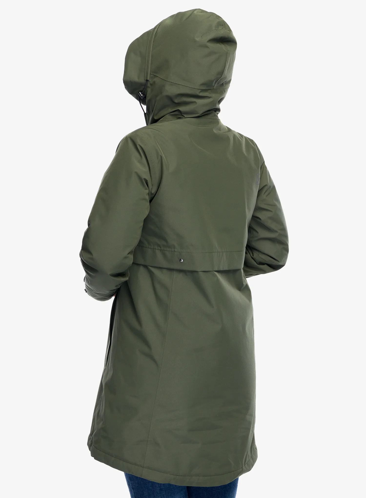Dámský kabát Didriksons Helle Parka 5 - deep green