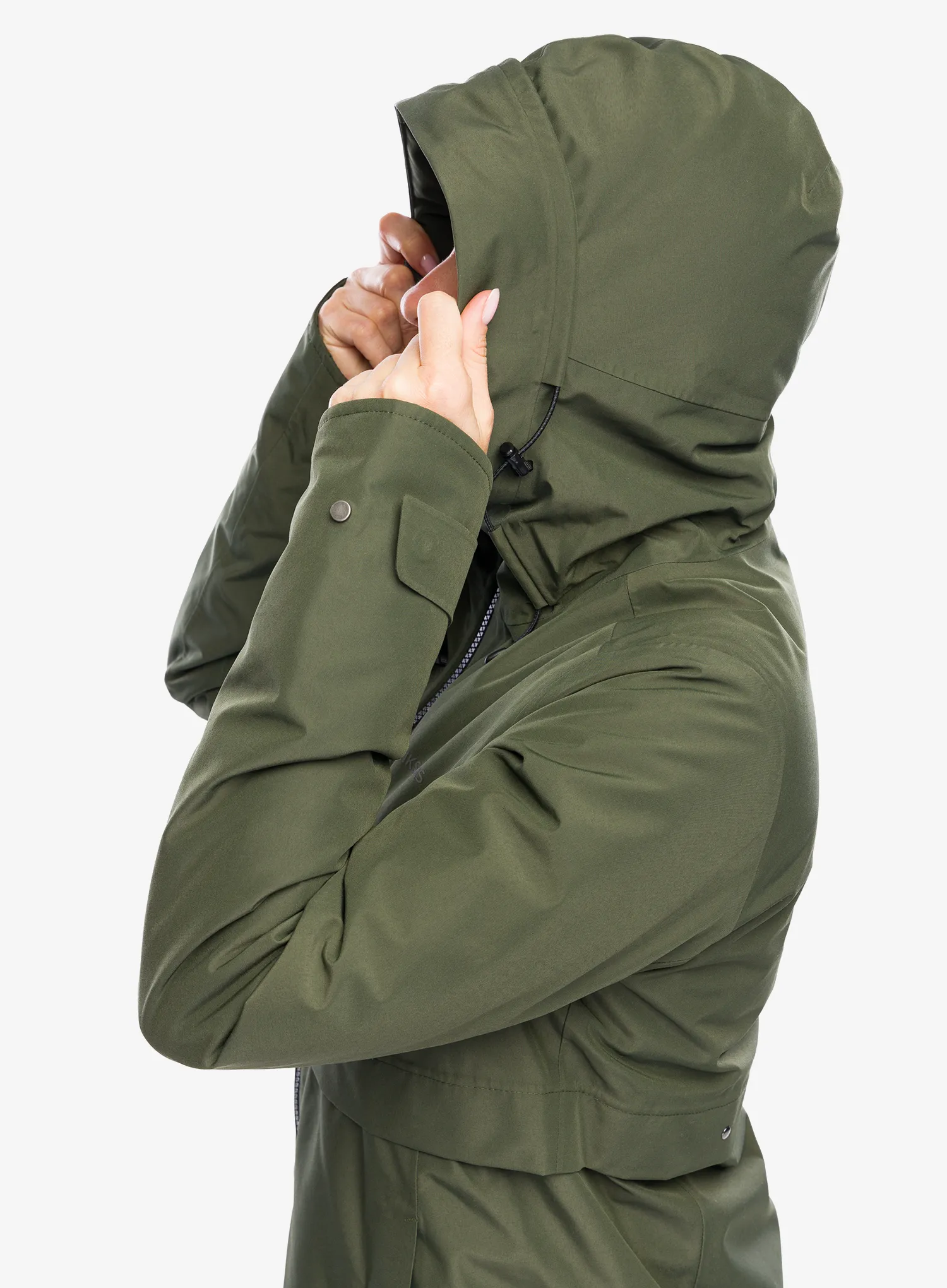 Dámský kabát Didriksons Helle Parka 5 - deep green