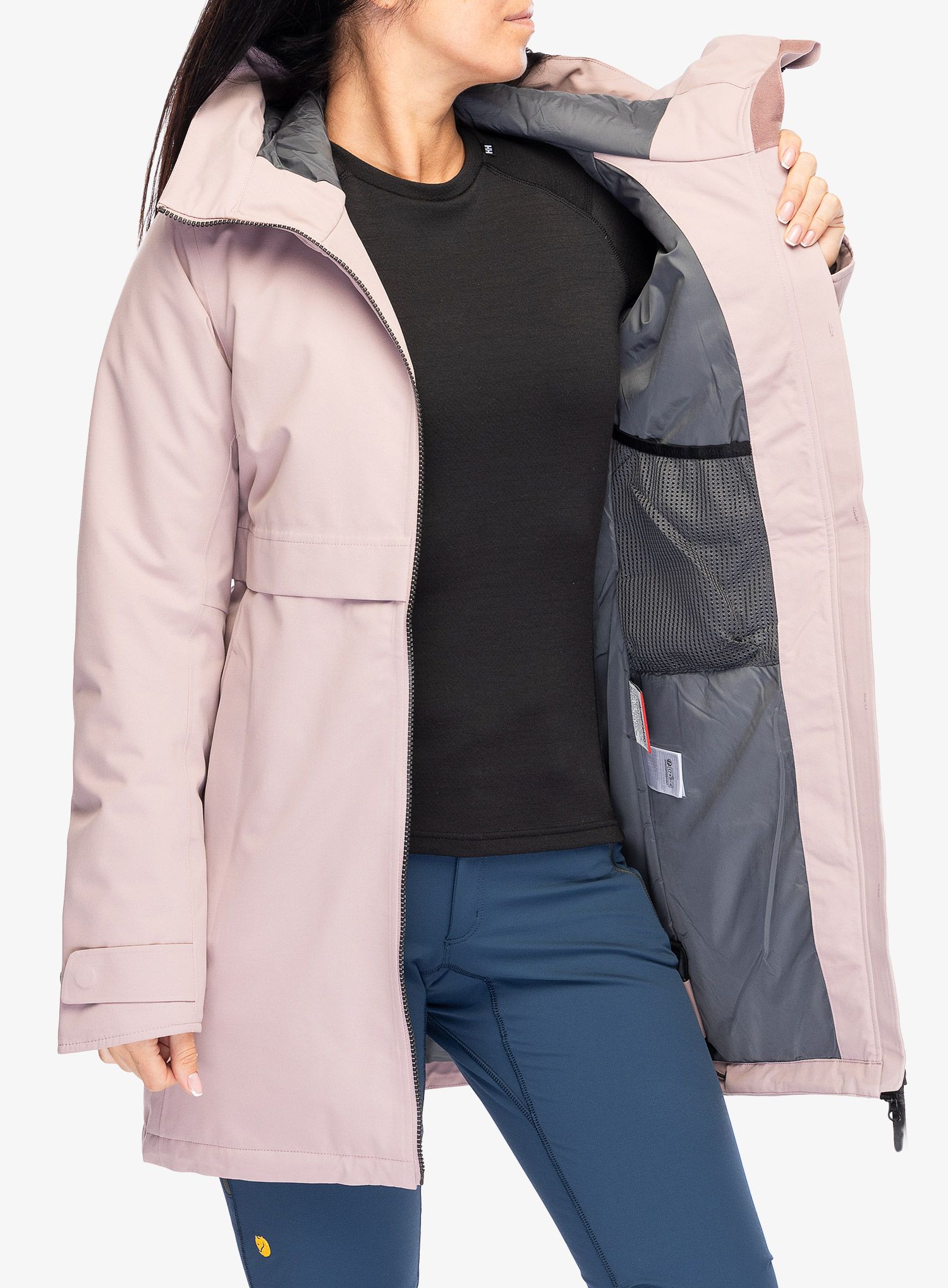 Dámský kabát Didriksons Helle Parka 5 - oyster lilac