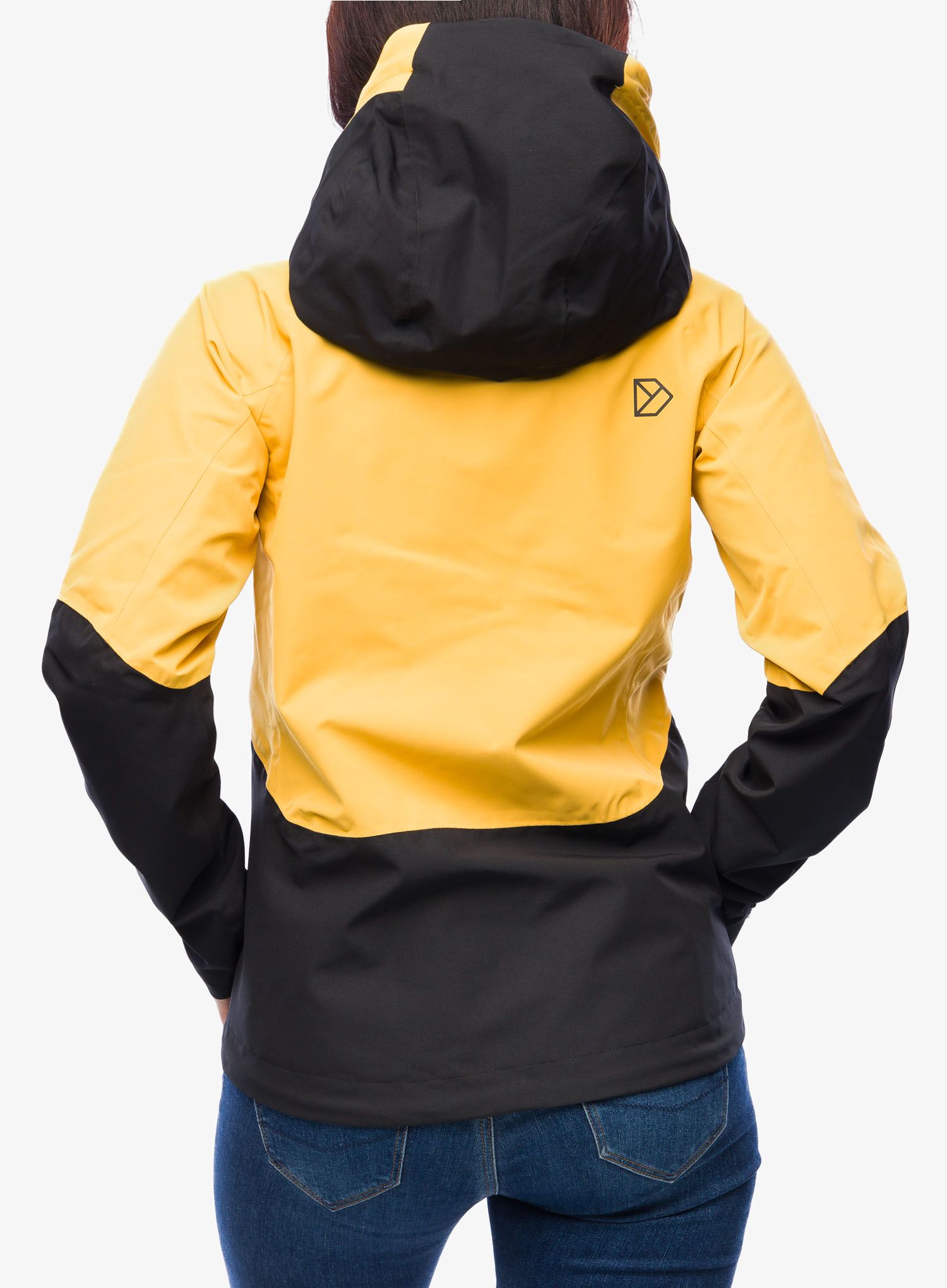 Dámská bunda do deště Didriksons Indus Jacket 2 - mustard