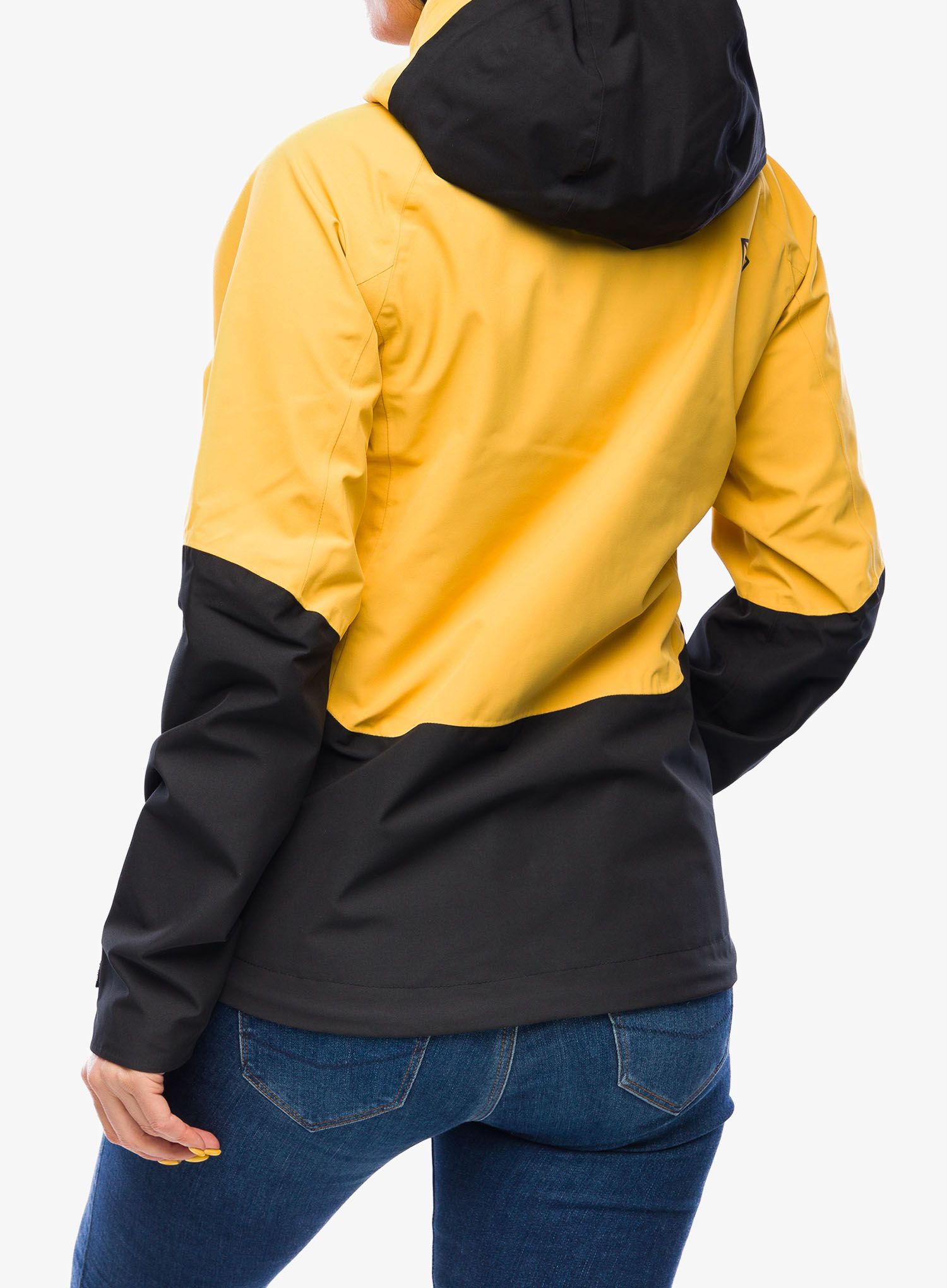 Dámská bunda do deště Didriksons Indus Jacket 2 - mustard