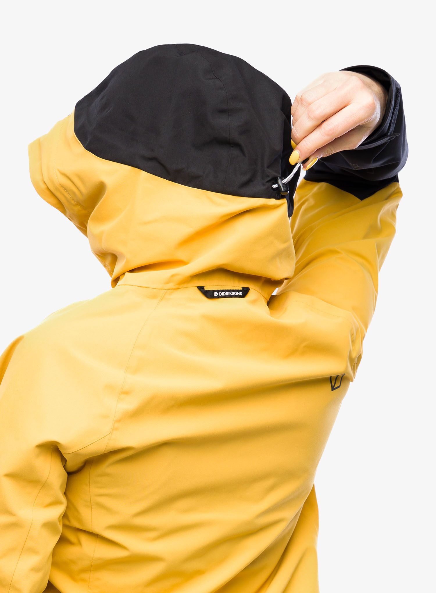 Dámská bunda do deště Didriksons Indus Jacket 2 - mustard