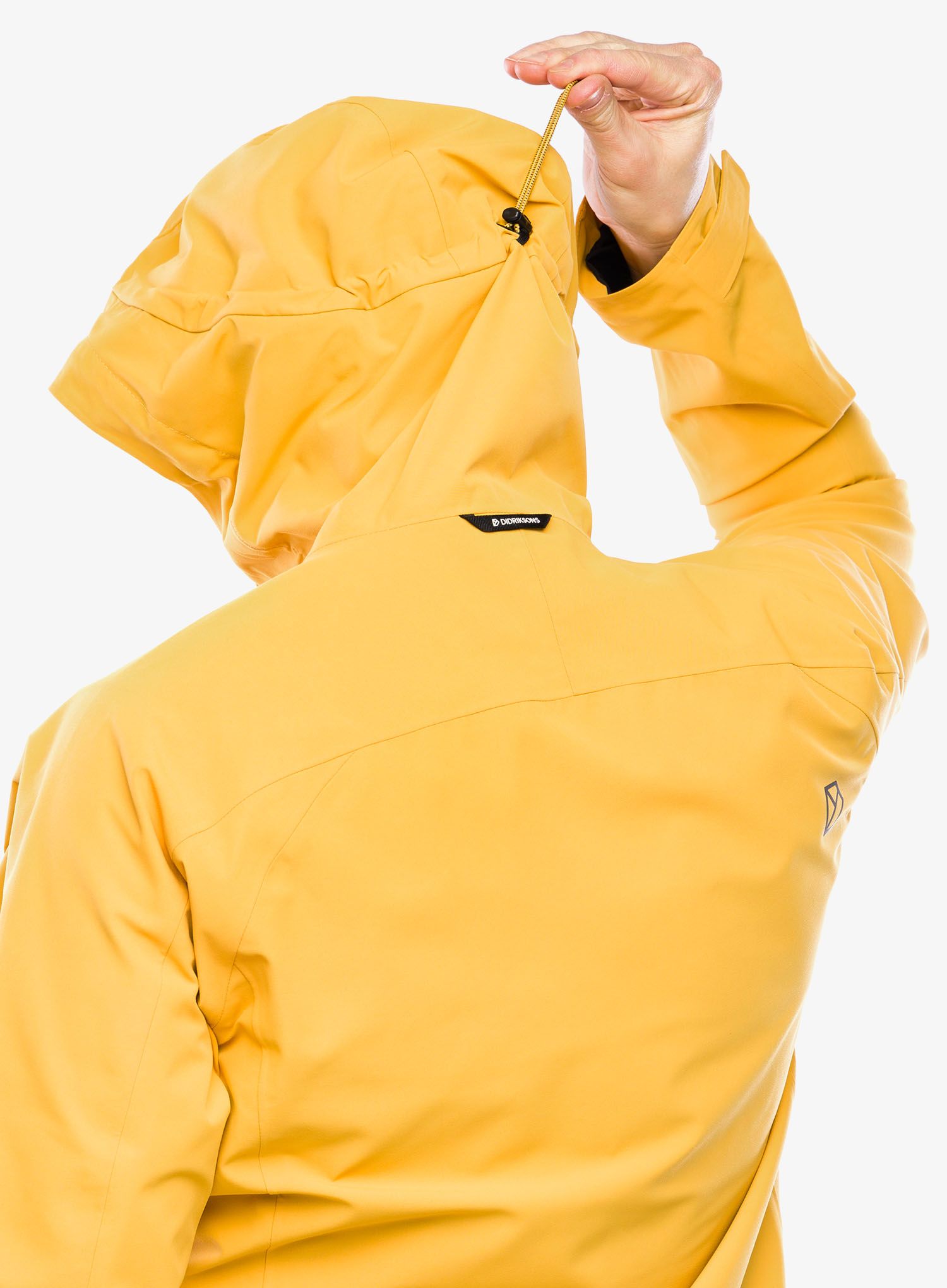 Bunda do deště Didriksons Indus Jacket 2 - mustard