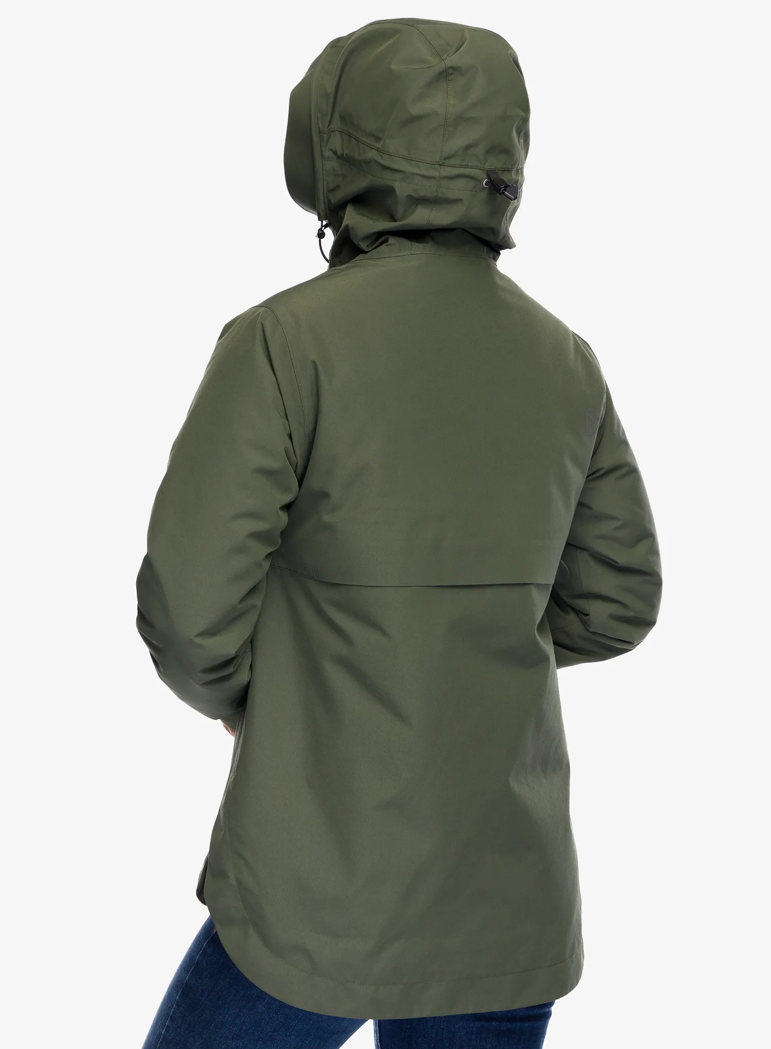 Zateplená bunda dámská Didriksons Jennie Jacket 2 - deep green