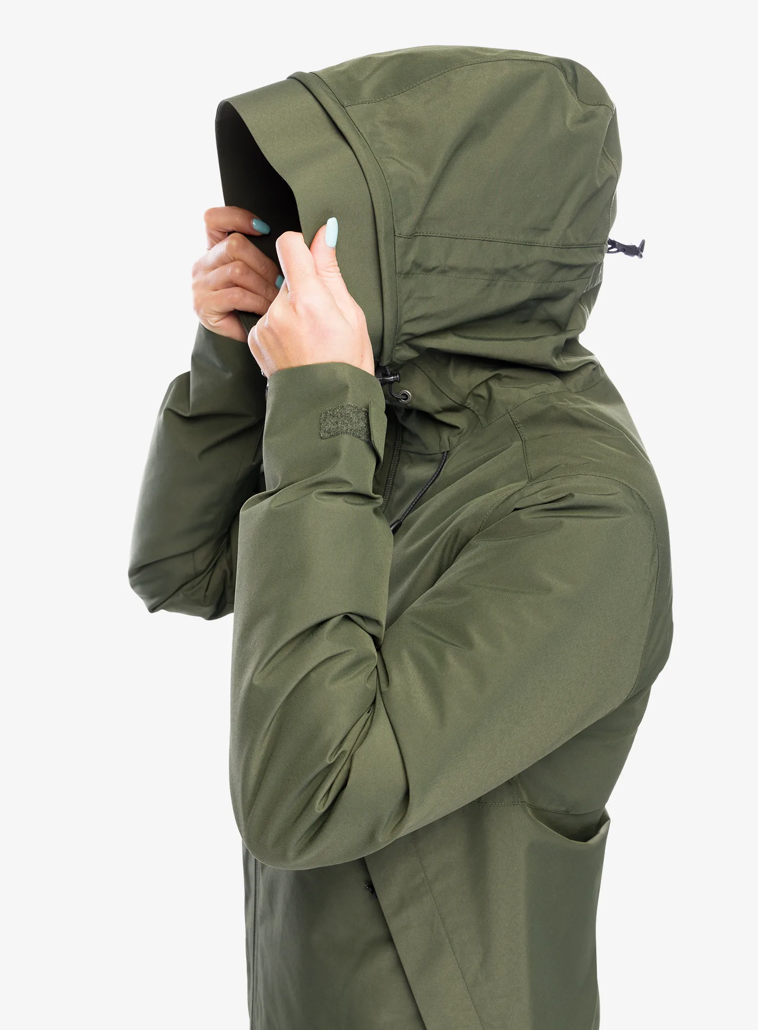 Zateplená bunda dámská Didriksons Jennie Jacket 2 - deep green
