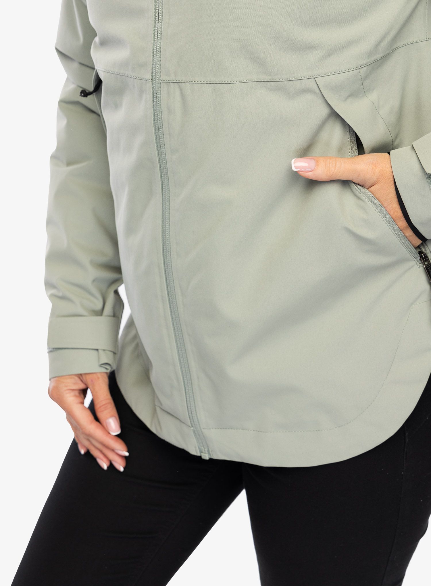 Zateplená bunda dámská Didriksons Jennie Jacket 2 - wilted leaf