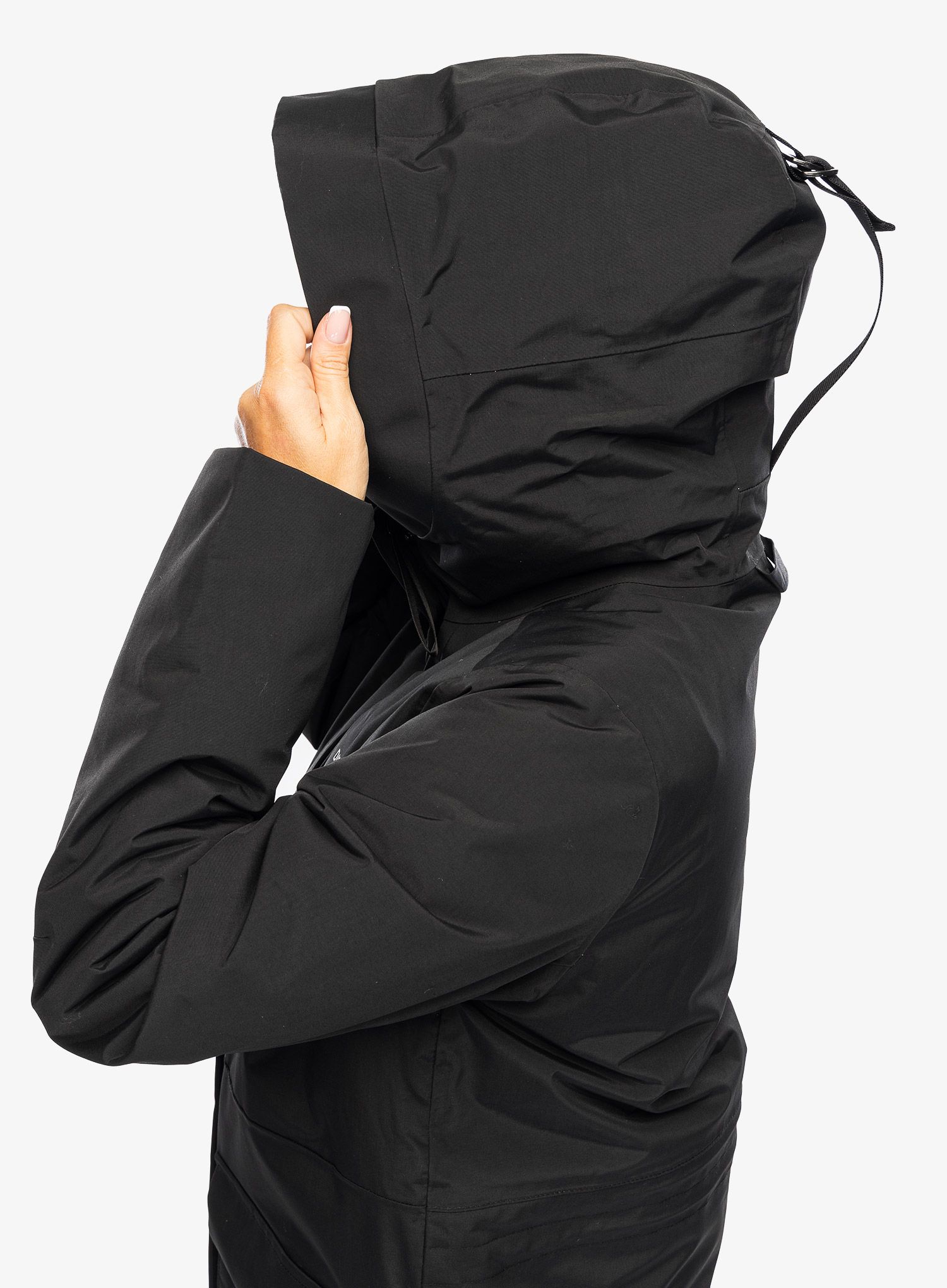 Dámský kabát Didriksons Leya Parka Long 3 - black