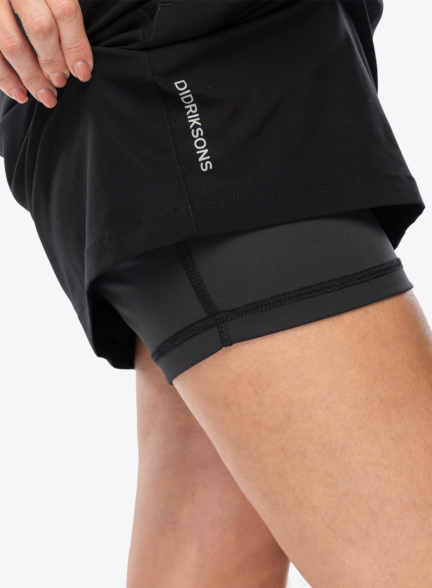 Turistická sukně Didriksons Liva Skirt - black