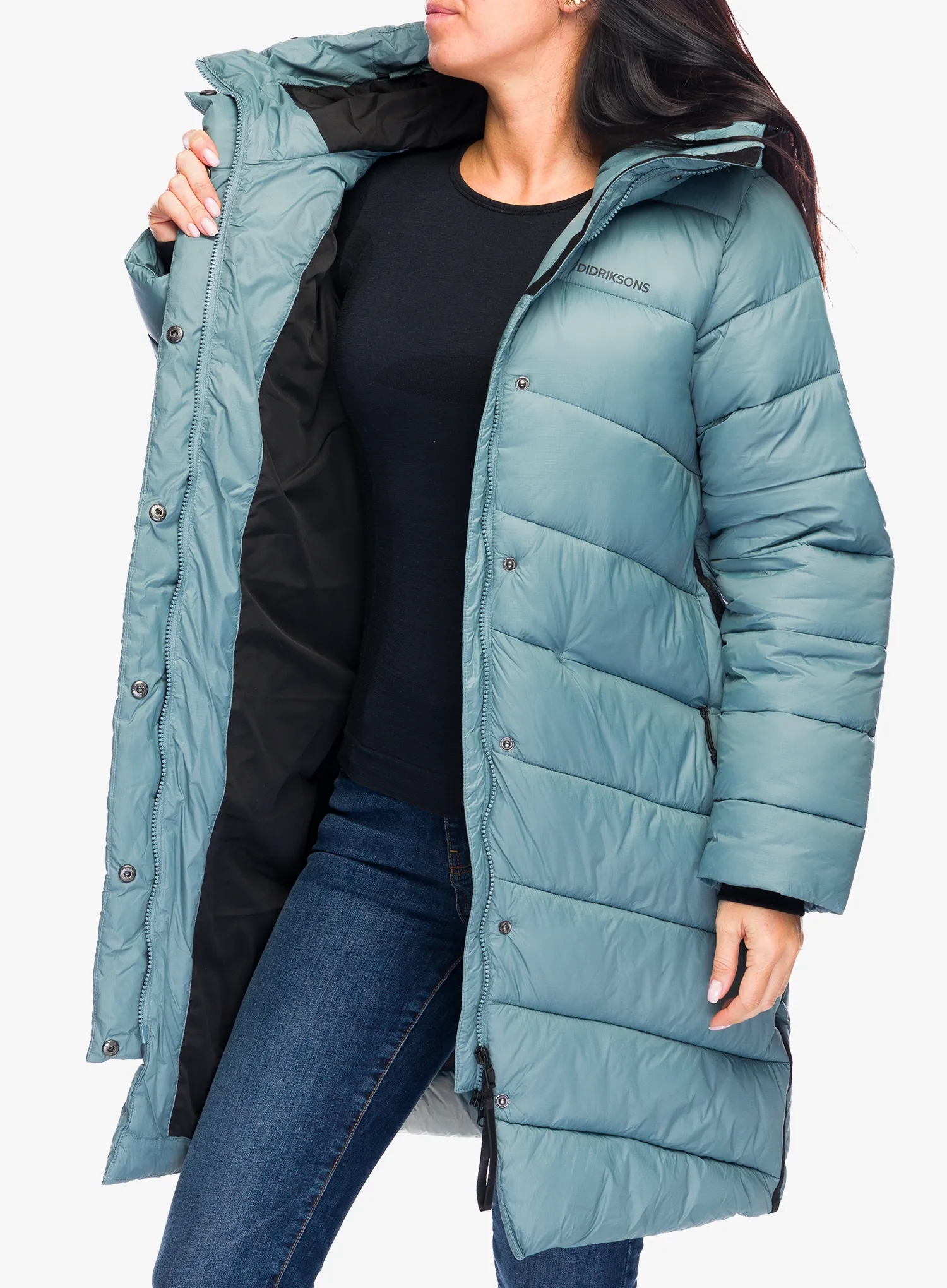 Dámský kabát Didriksons Marion Parka - factory blue