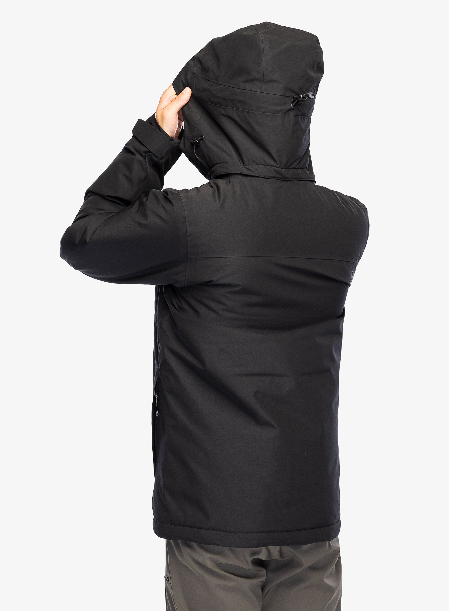 Zateplená bunda Didriksons Stefan Jacket - black