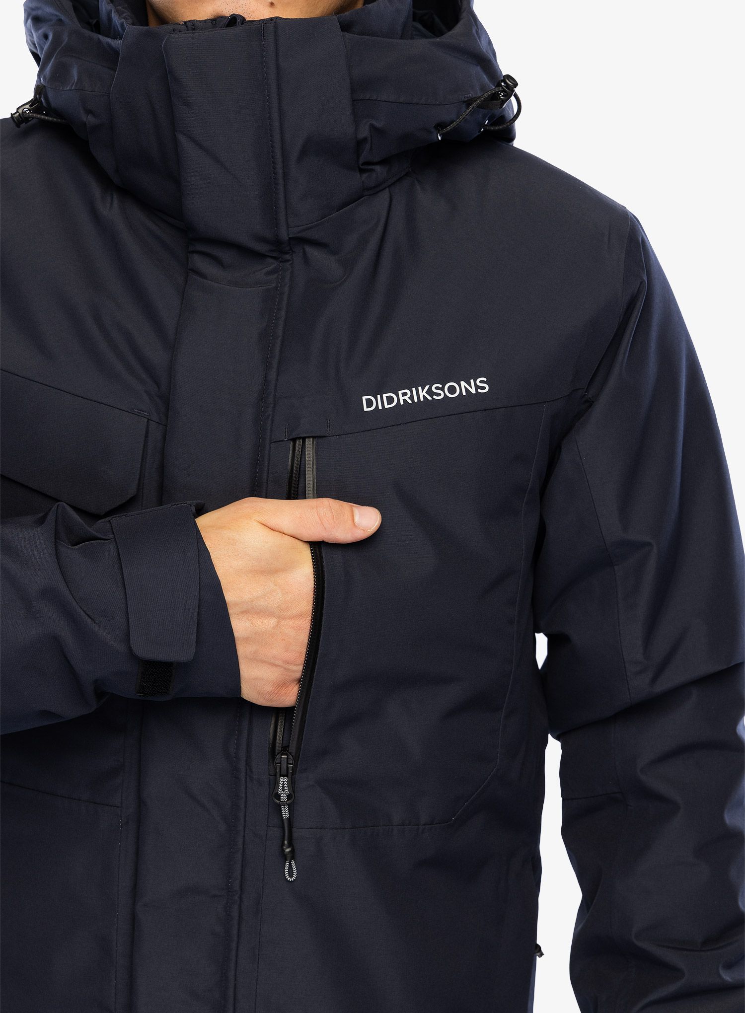 Zateplená bunda Didriksons Stefan Jacket - dark night blue