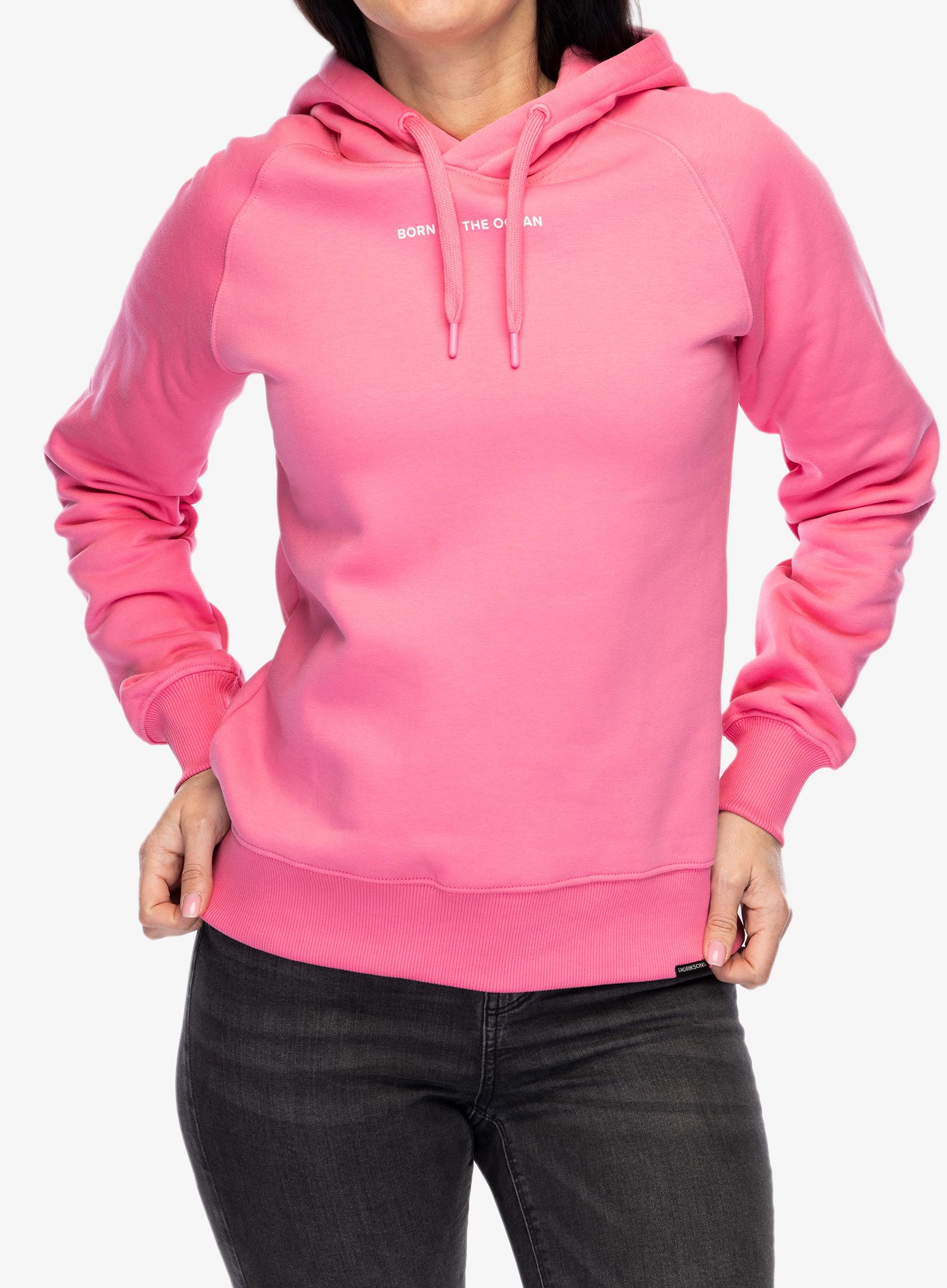Dámská mikina s kapucí Didriksons Ven Hoodie BBTO - magnolia