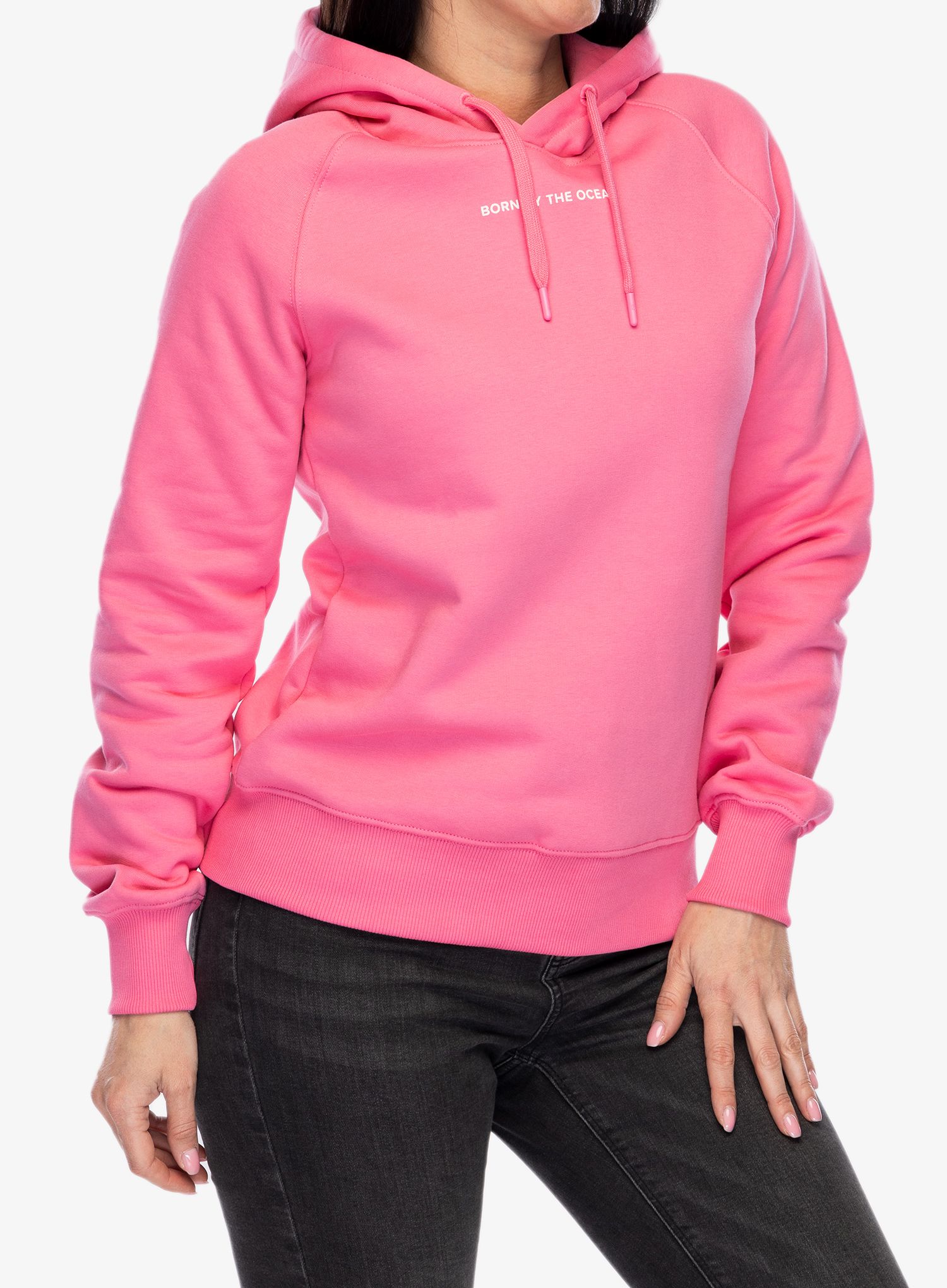 Dámská mikina s kapucí Didriksons Ven Hoodie BBTO - magnolia