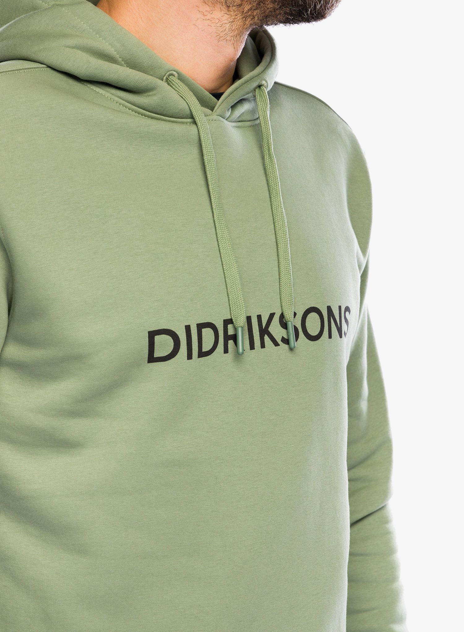 Mikina s kapucí Didriksons Ven Hoodie Didriksons - light moss