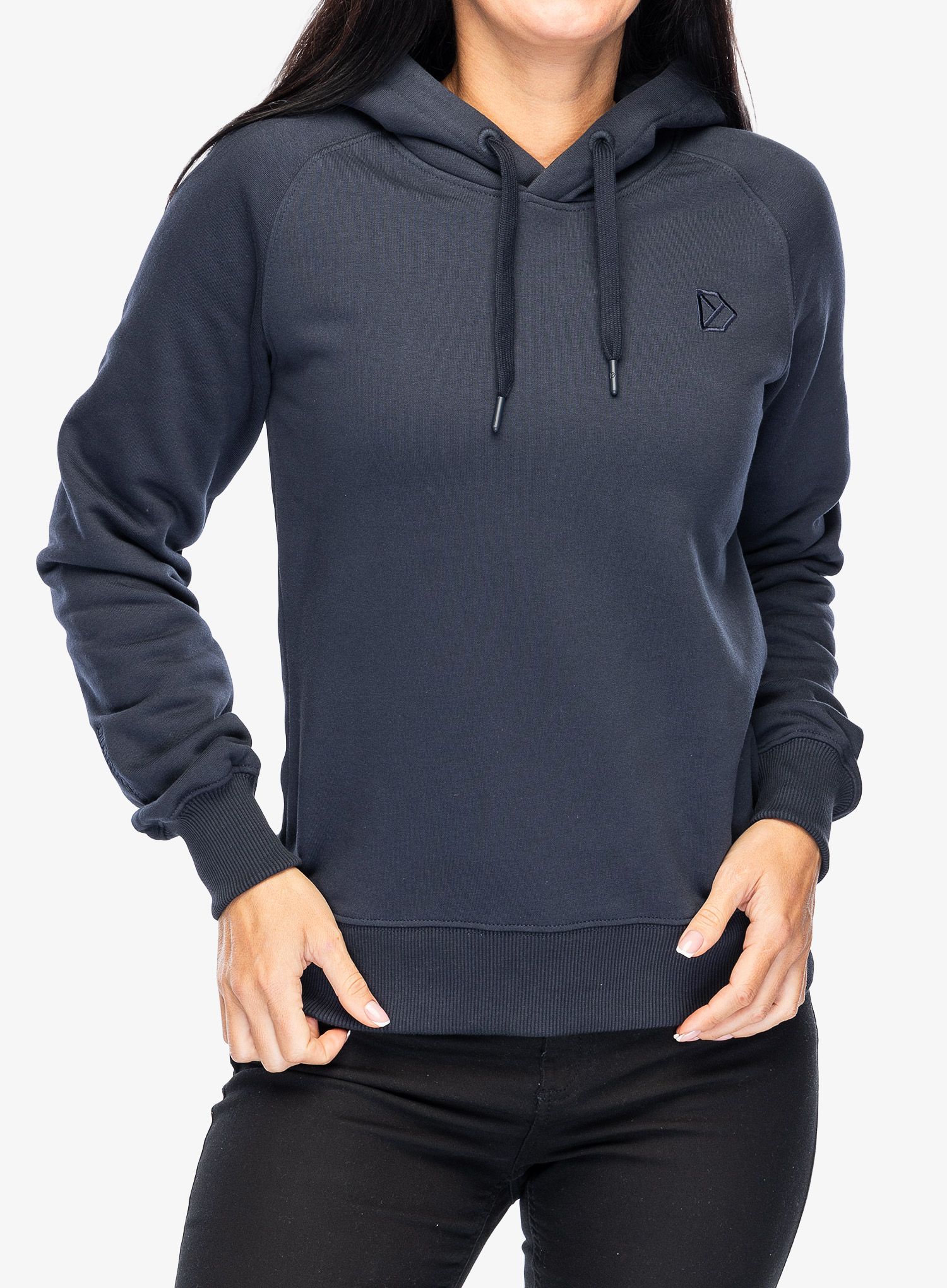 Dámská mikina s kapucí Didriksons Ven Hoodie - navy