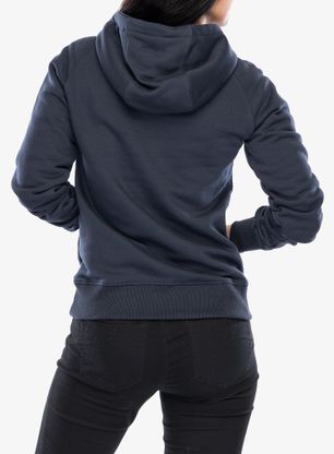Dámská mikina s kapucí Didriksons Ven Hoodie - navy