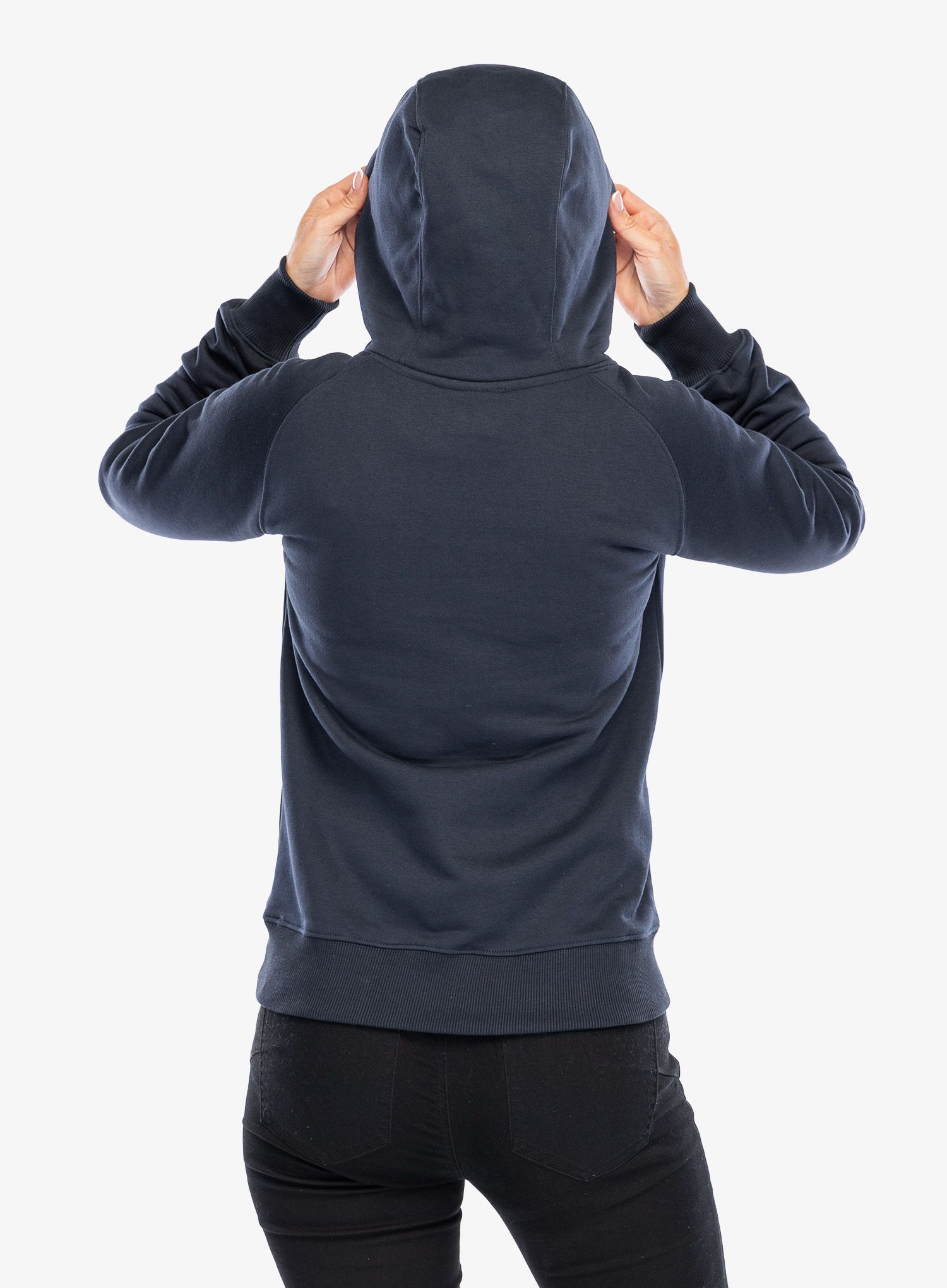 Dámská mikina s kapucí Didriksons Ven Hoodie - navy
