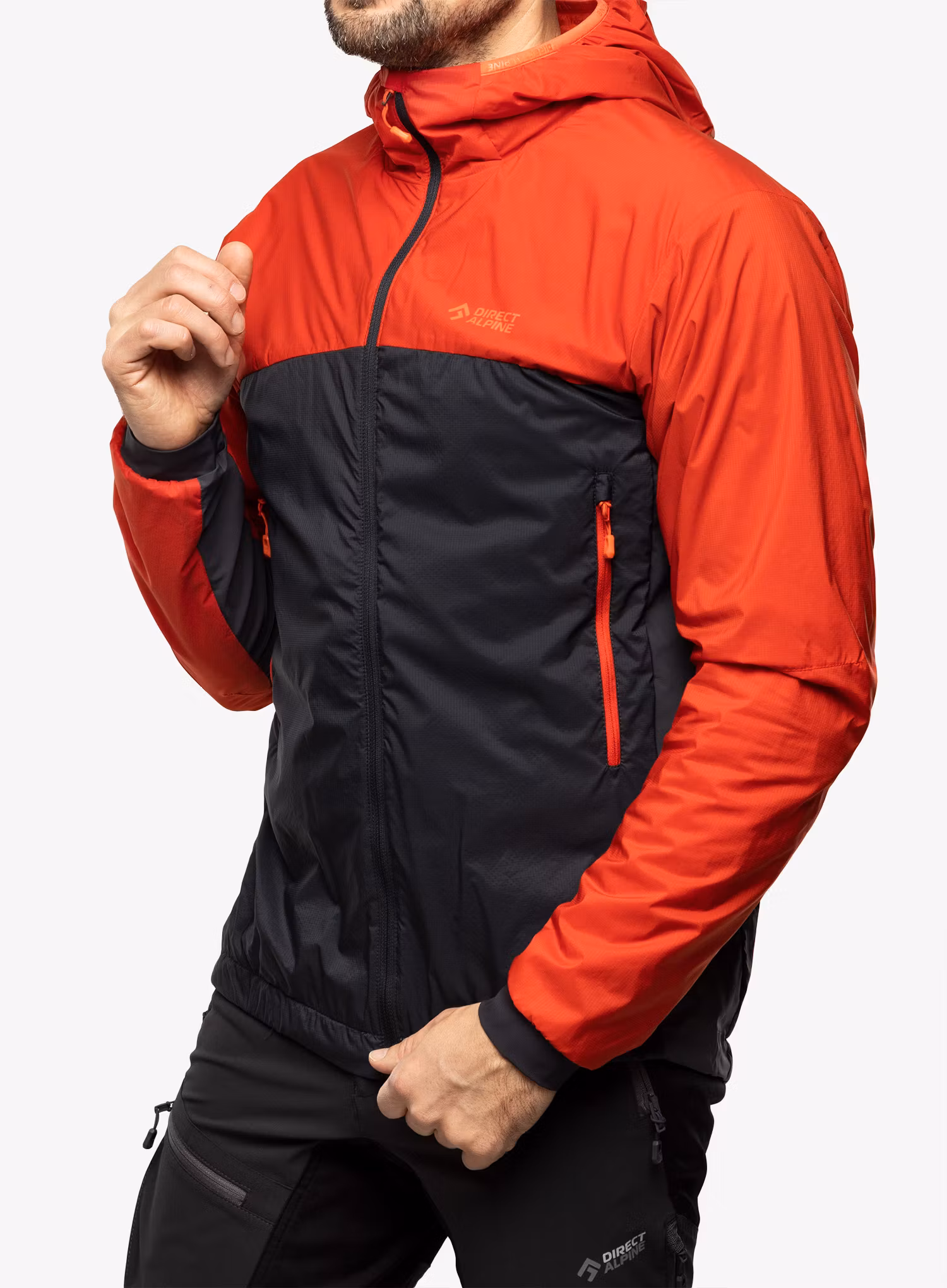 Zateplená bunda Direct Alpine Alpha Jacket - brick/anthracite