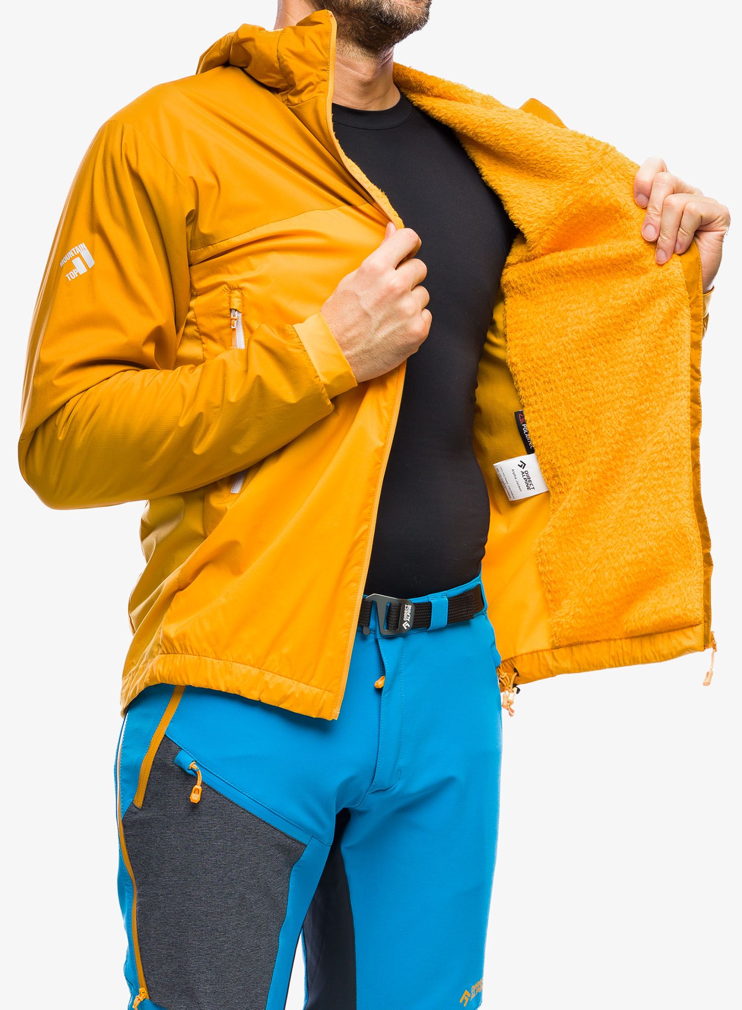 Zateplená bunda Direct Alpine Alpha Jacket - mango/caramel