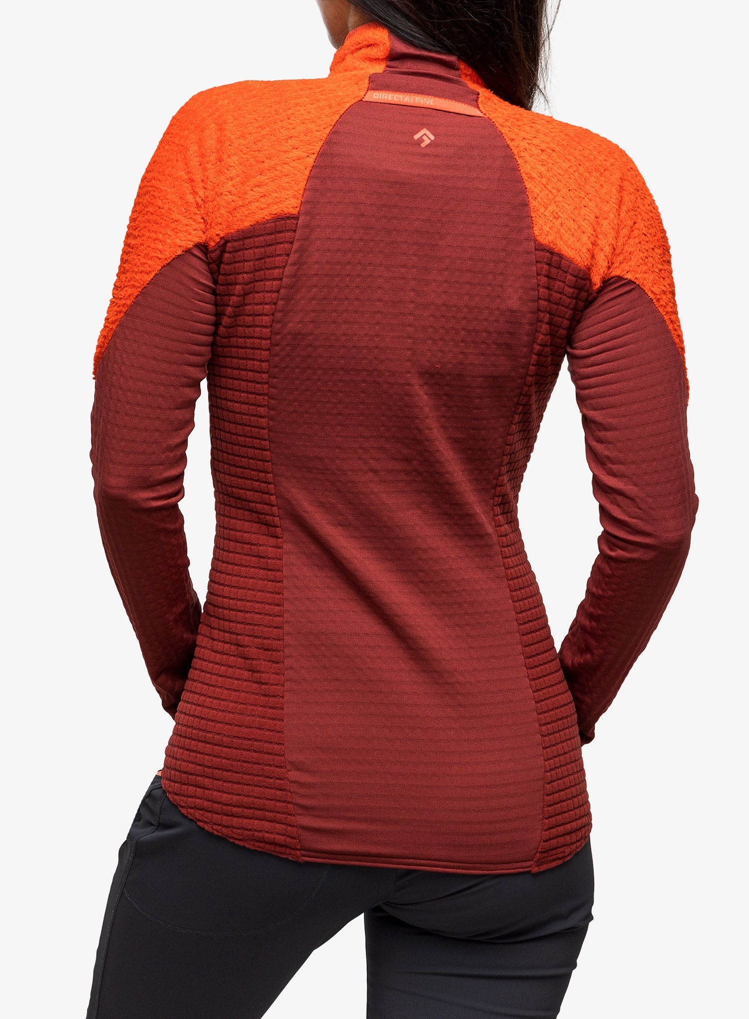 Dámská mikina se zipem Direct Alpine Aura Lady - brick/palisander