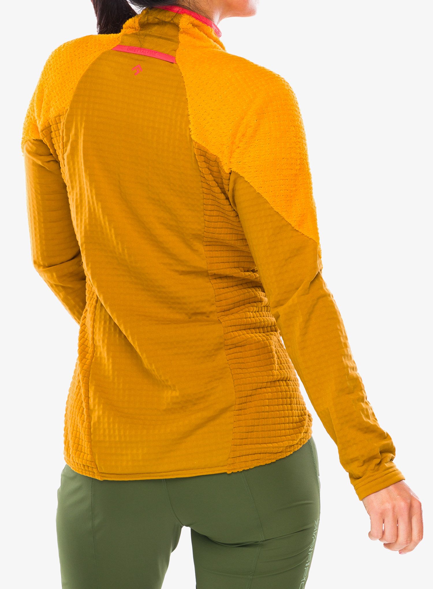 Dámská mikina se zipem Direct Alpine Aura Lady - mango/caramel