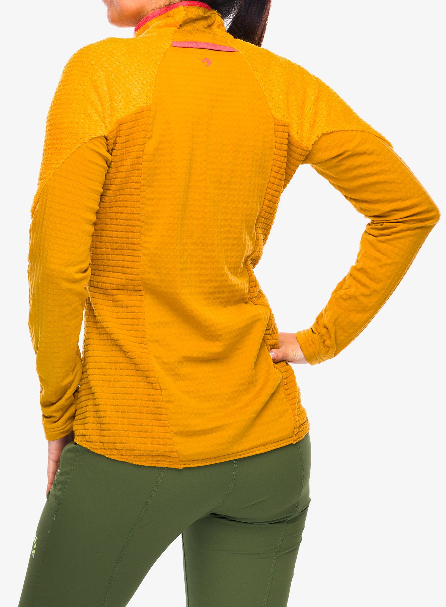 Dámská mikina se zipem Direct Alpine Aura Lady - mango/caramel