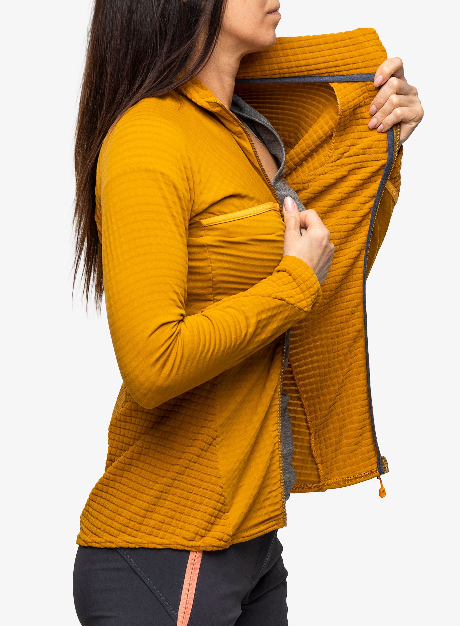 Mikina dámská bez kapuce Direct Alpine Aura Light Lady - caramel