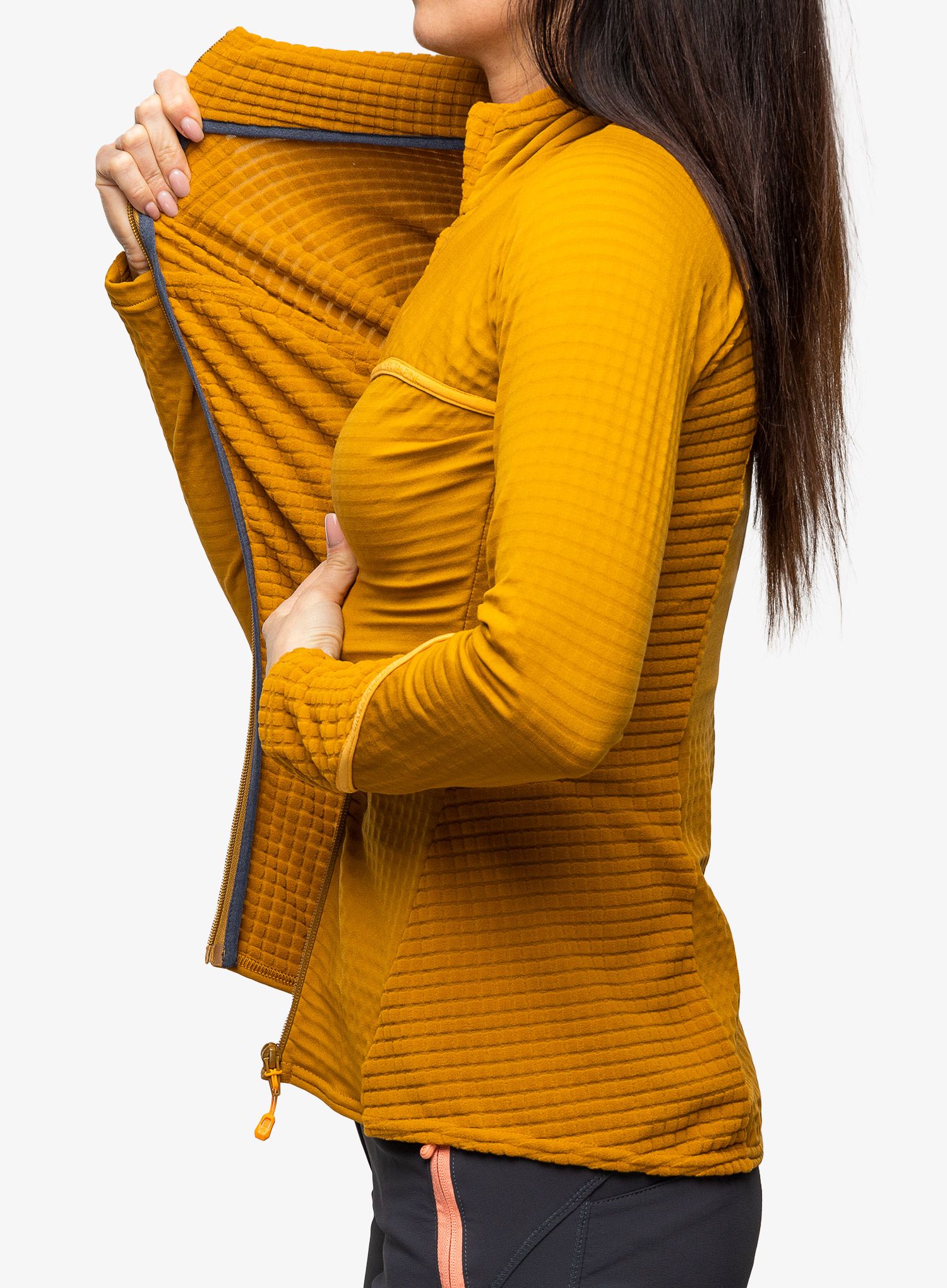 Mikina dámská bez kapuce Direct Alpine Aura Light Lady - caramel