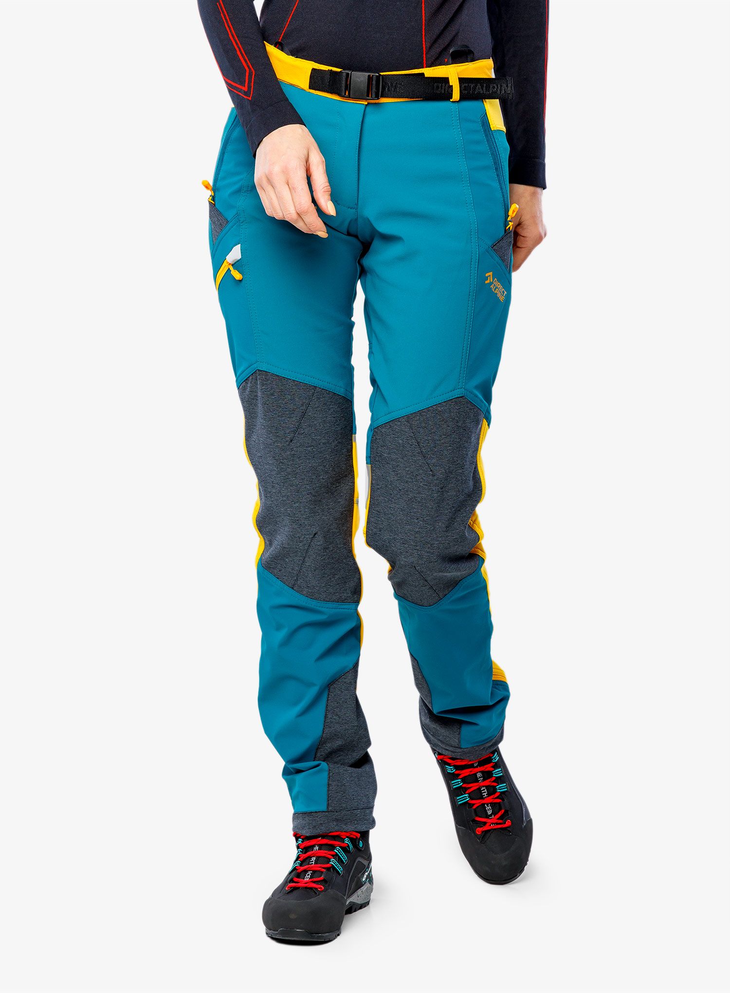 Kalhoty dámské Direct Alpine Cascade Lady - emerald/mango
