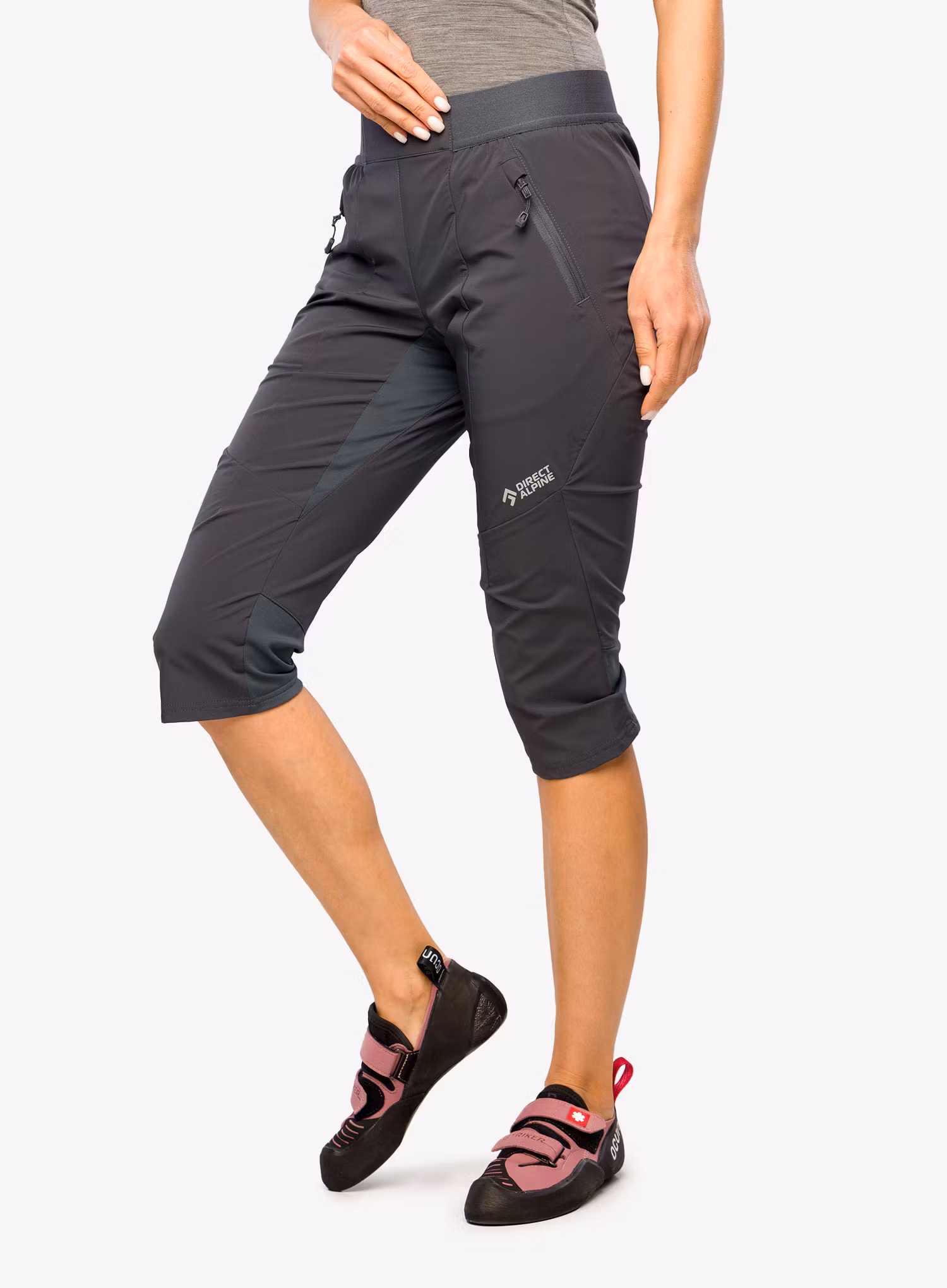 Dámské lezecké kraťasy Direct Alpine Cervino Lady 3/4 - anthracite