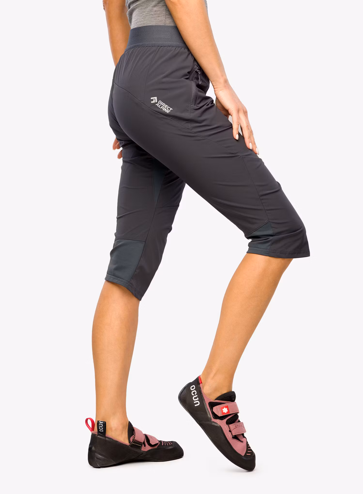 Dámské lezecké kraťasy Direct Alpine Cervino Lady 3/4 - anthracite