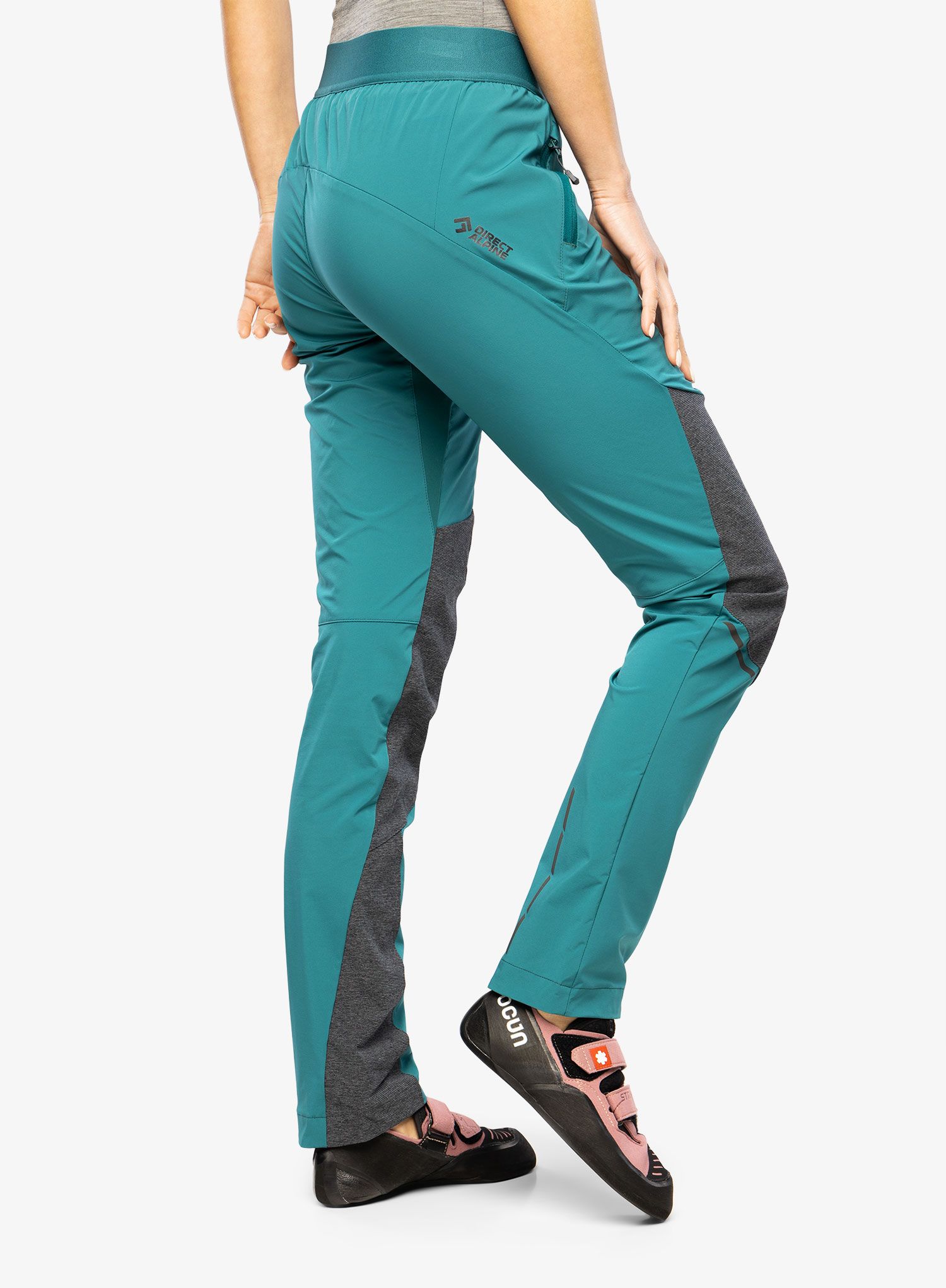 Lezecké kalhoty dámské Direct Alpine Cervino - emerald